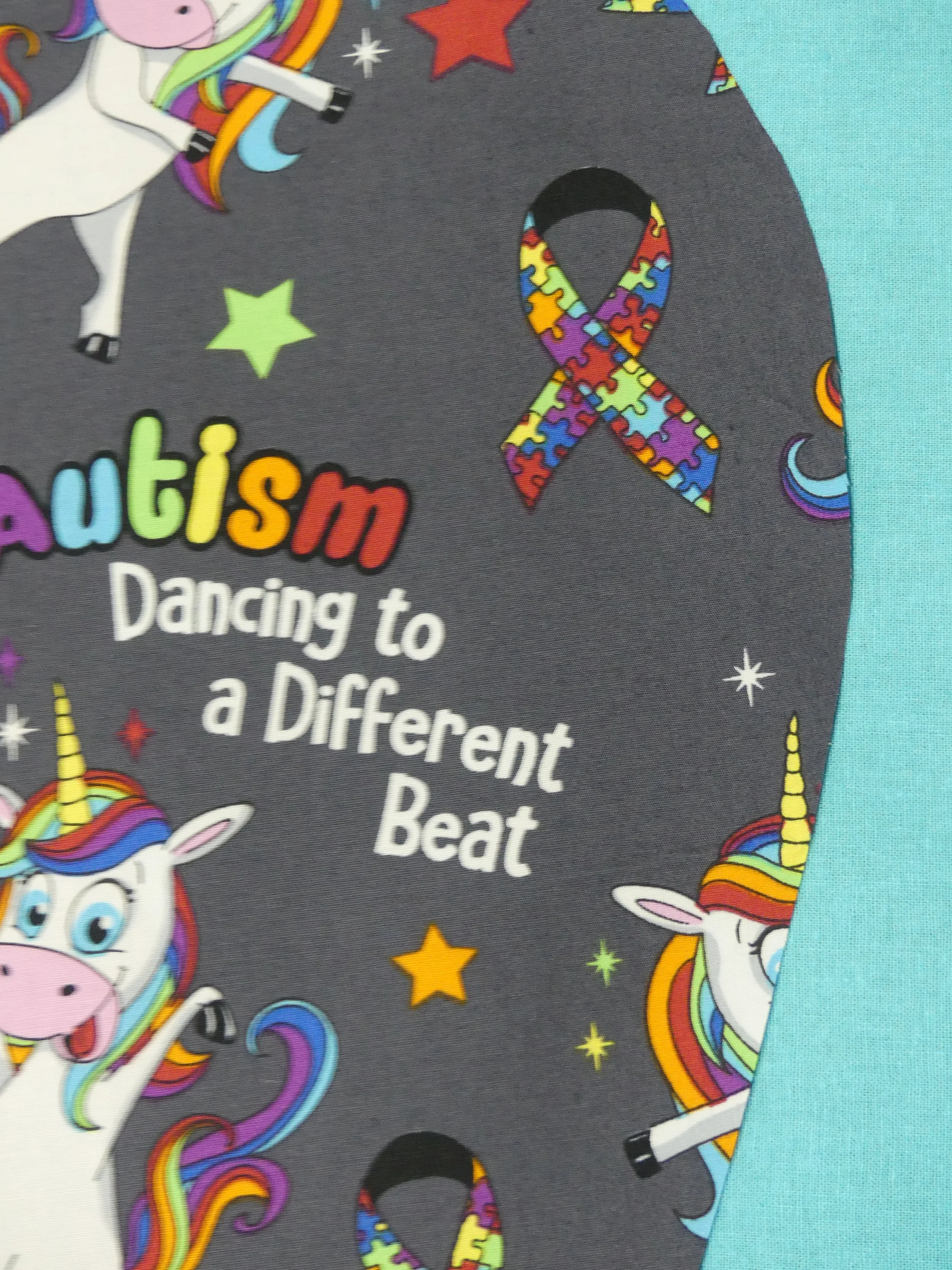 Scrub Cap - Autism - Blue