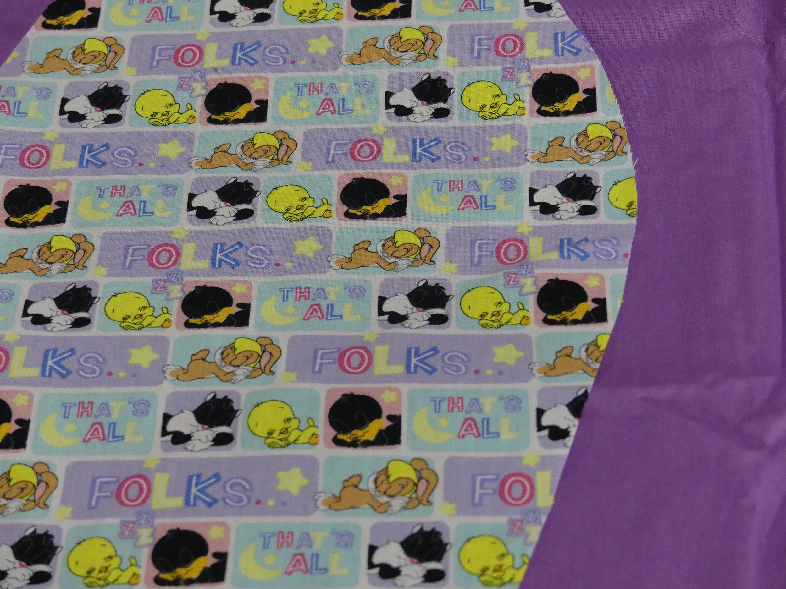 Scrub Cap - Sleeping Baby Tunes - Purple