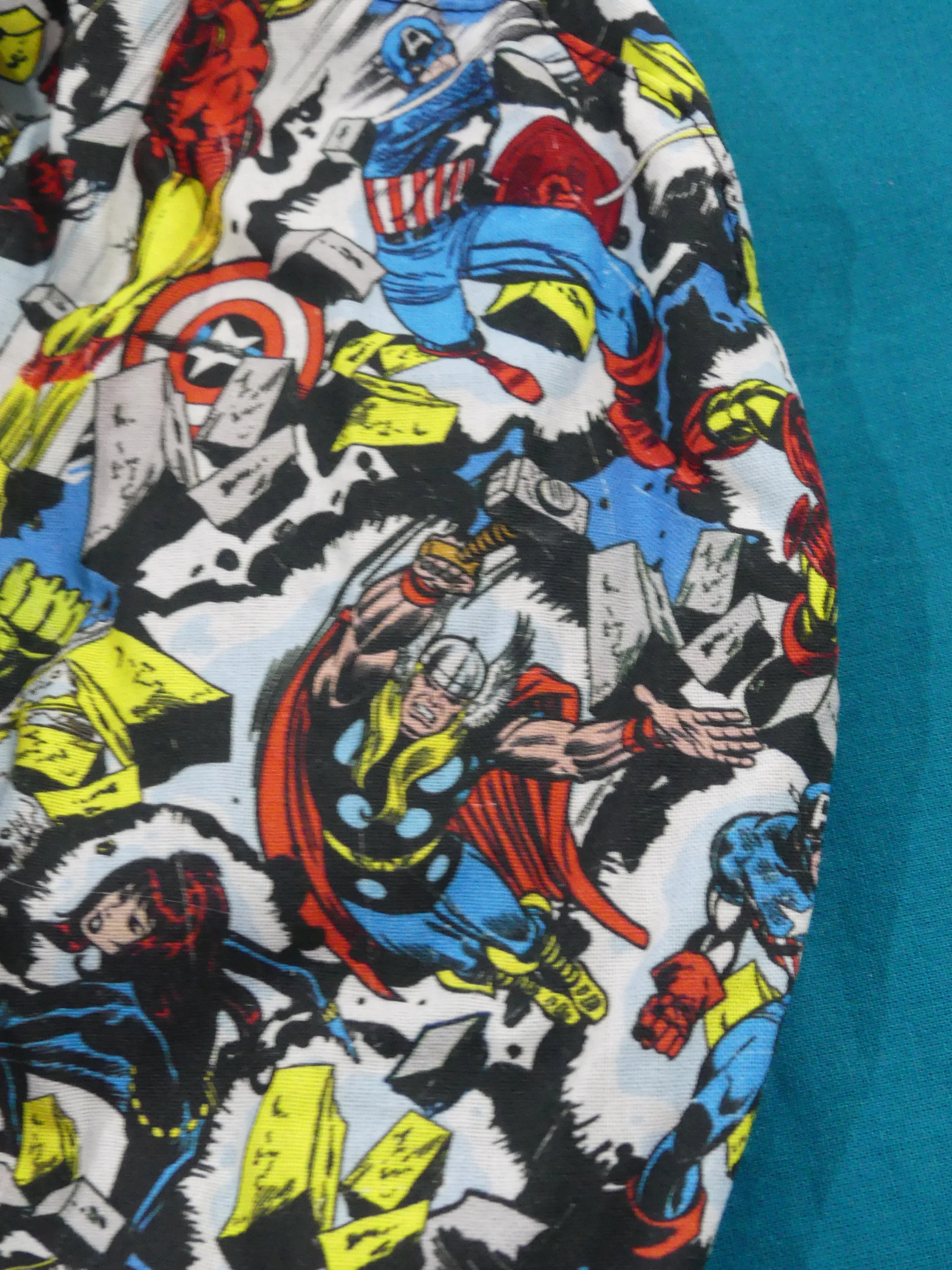 Scrub Caps - Avengers - Teal