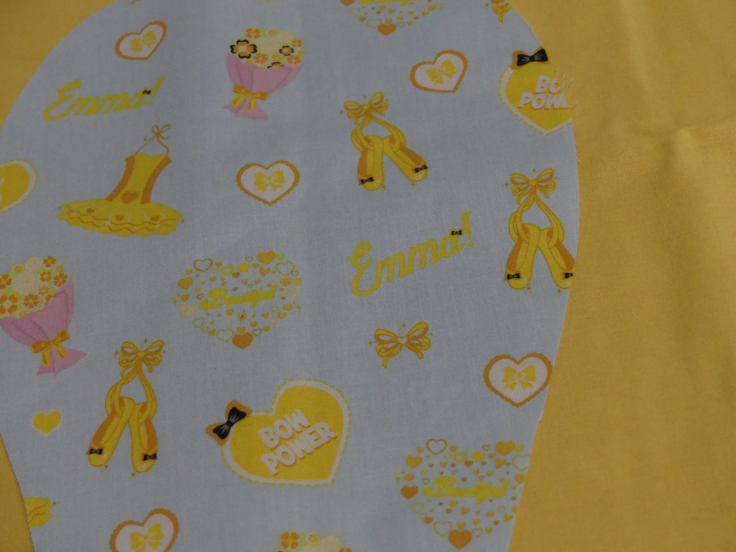 Scrub Cap - Emma Blue - Yellow