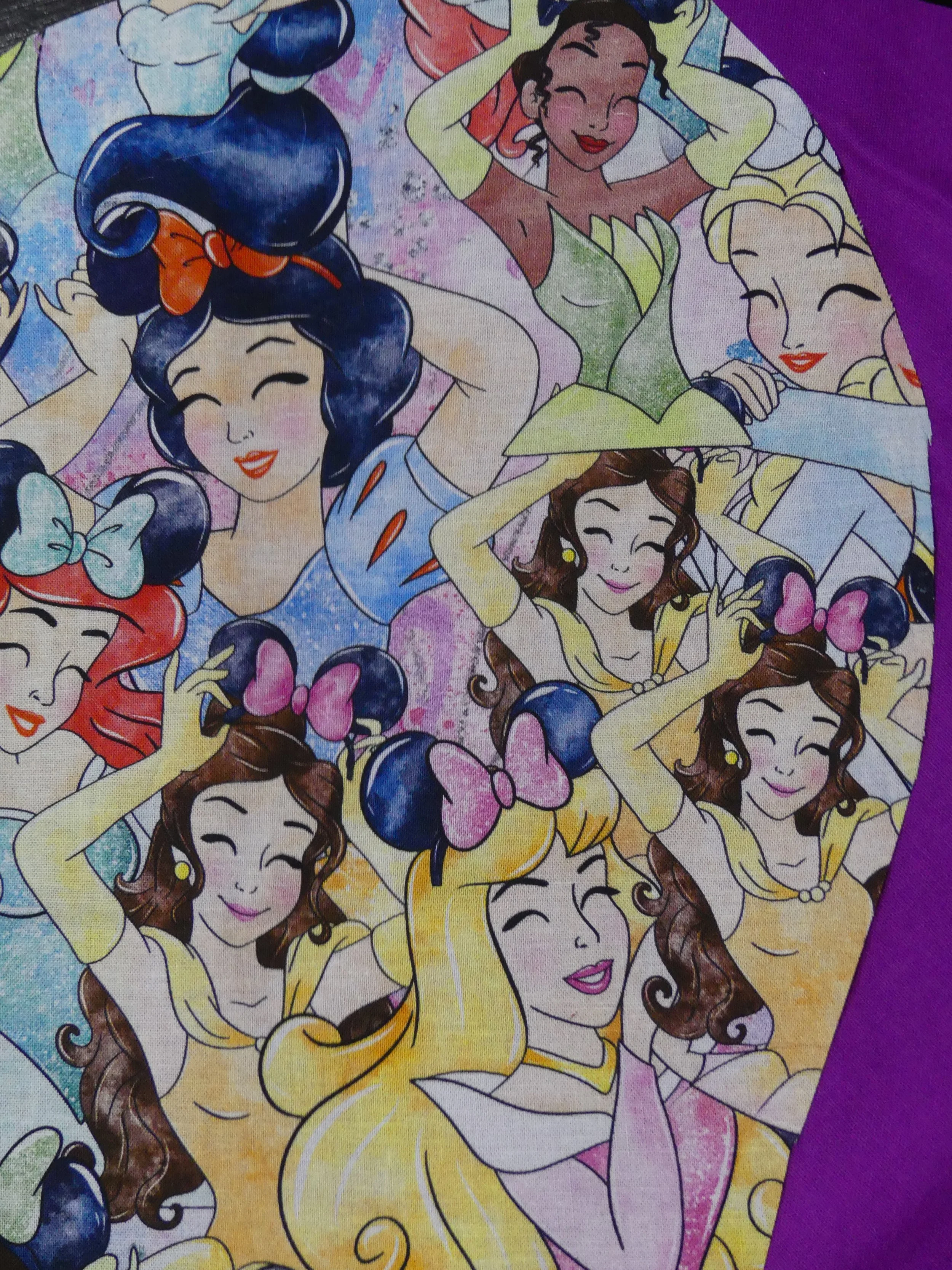 Scrub Cap - Princess & Tiara - Purple