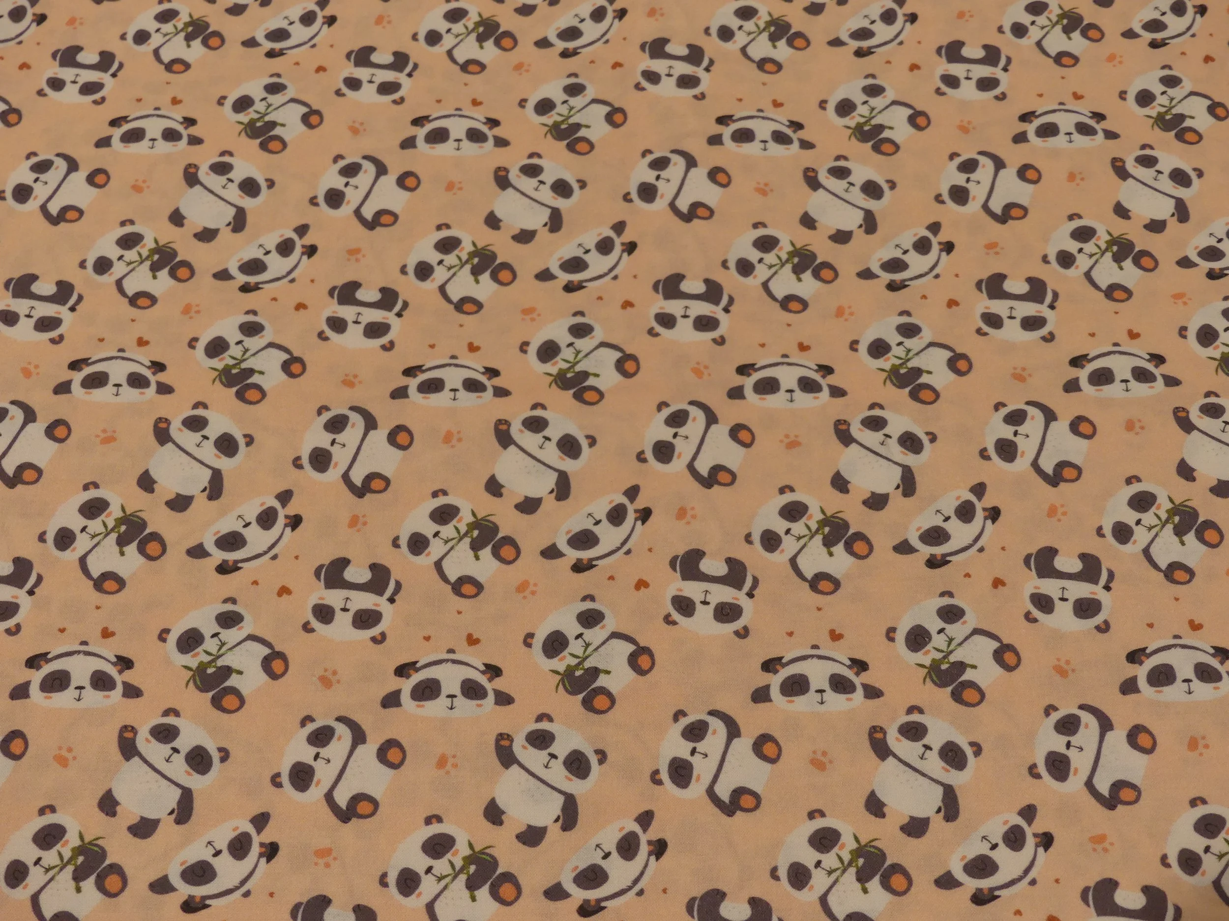 Scrub Top - Panda's in Pink