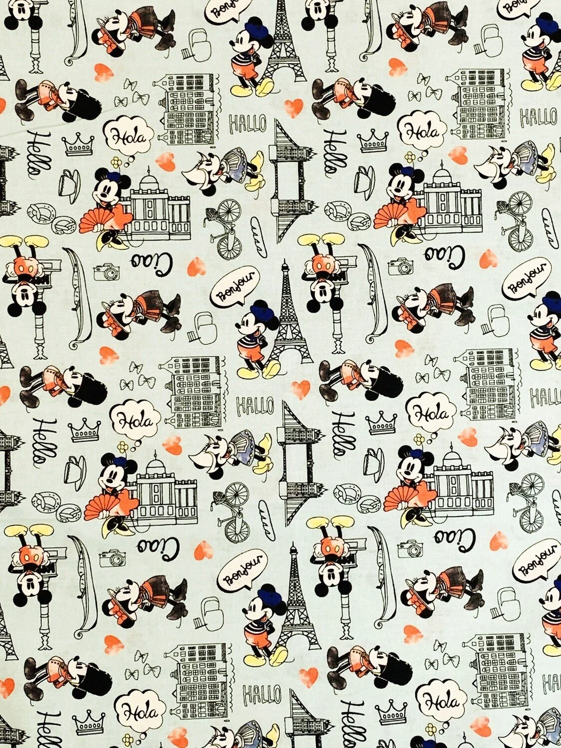 Scrub Top - Mickey Travel