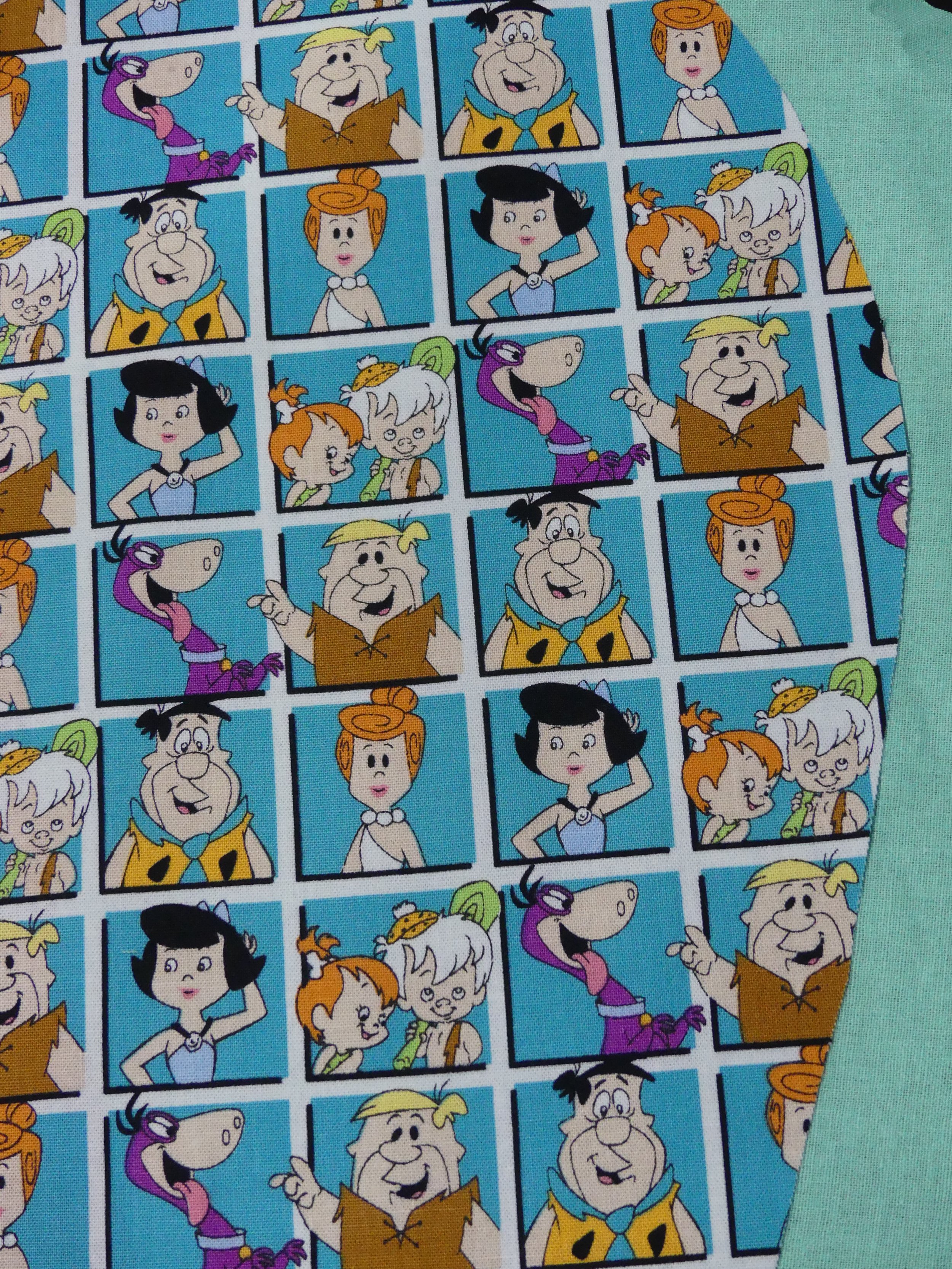 Scrub Cap - Flintstones - Mint