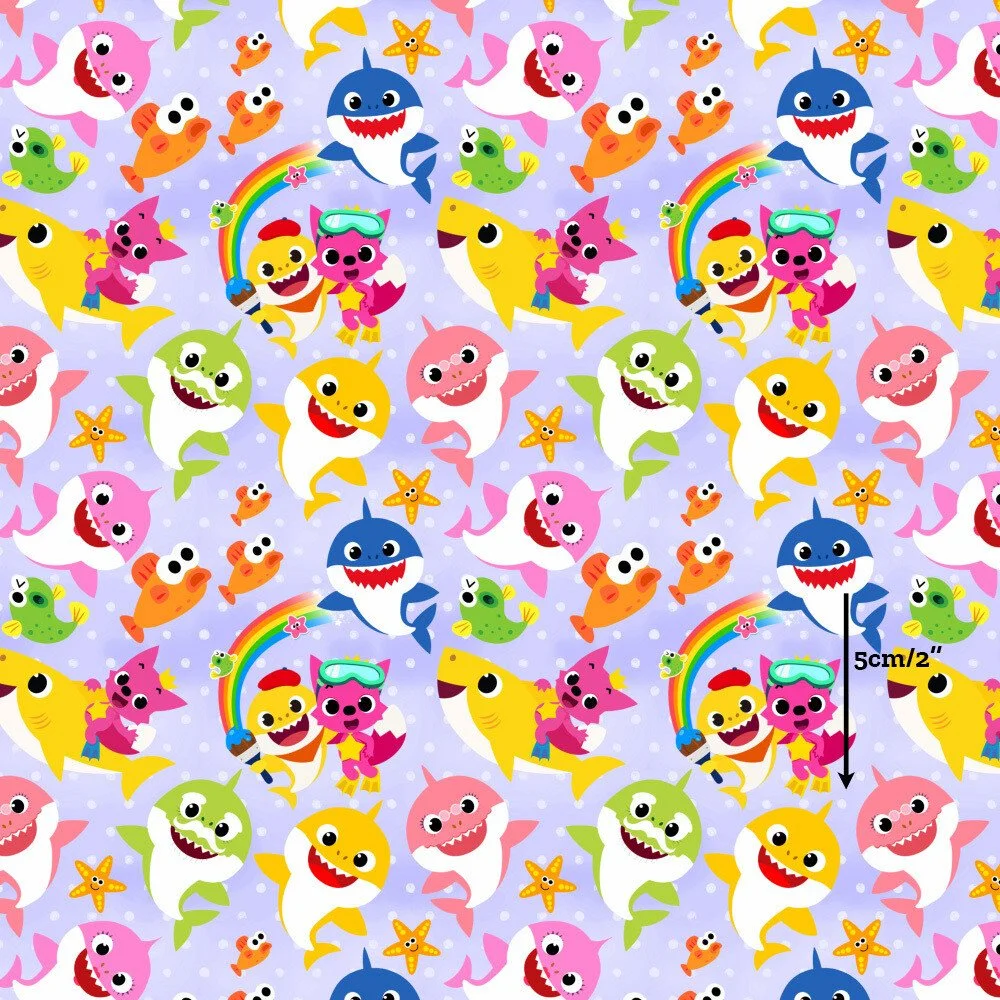 Scrub Top - Baby Shark