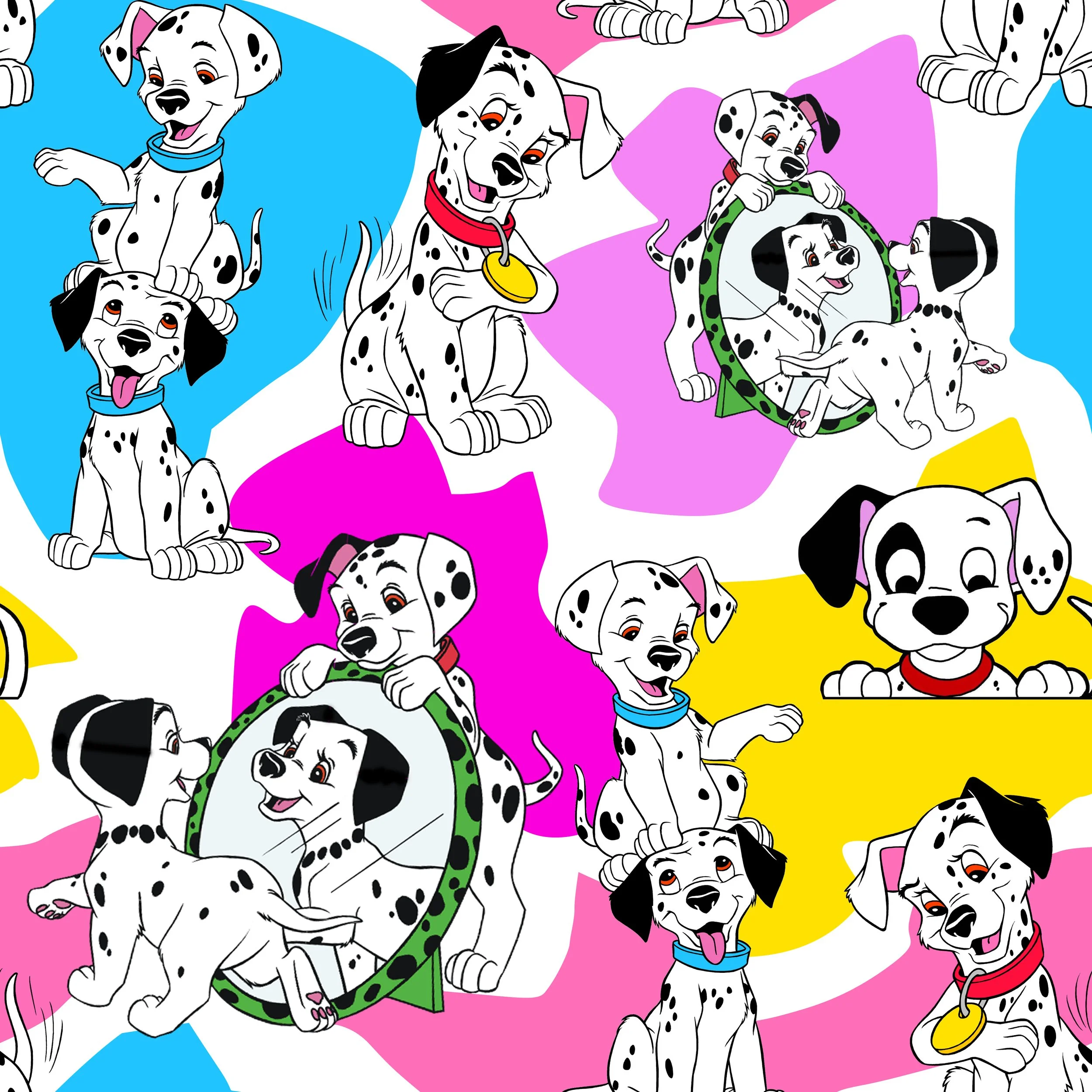 Scrub Top - 3006 Dalmatians