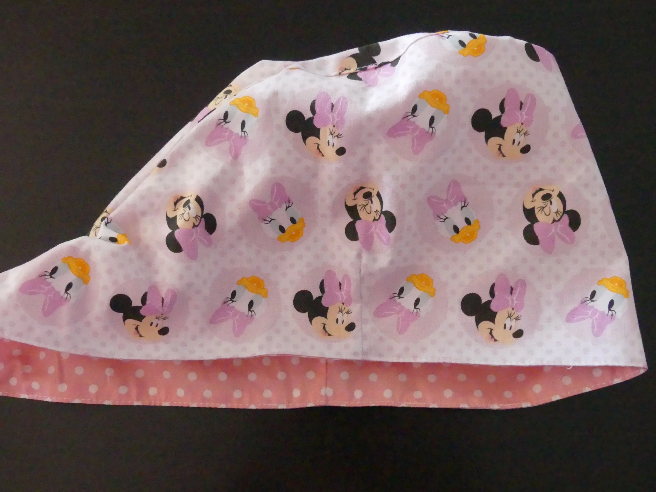 Scrub Cap - Minnie - Pink Spot