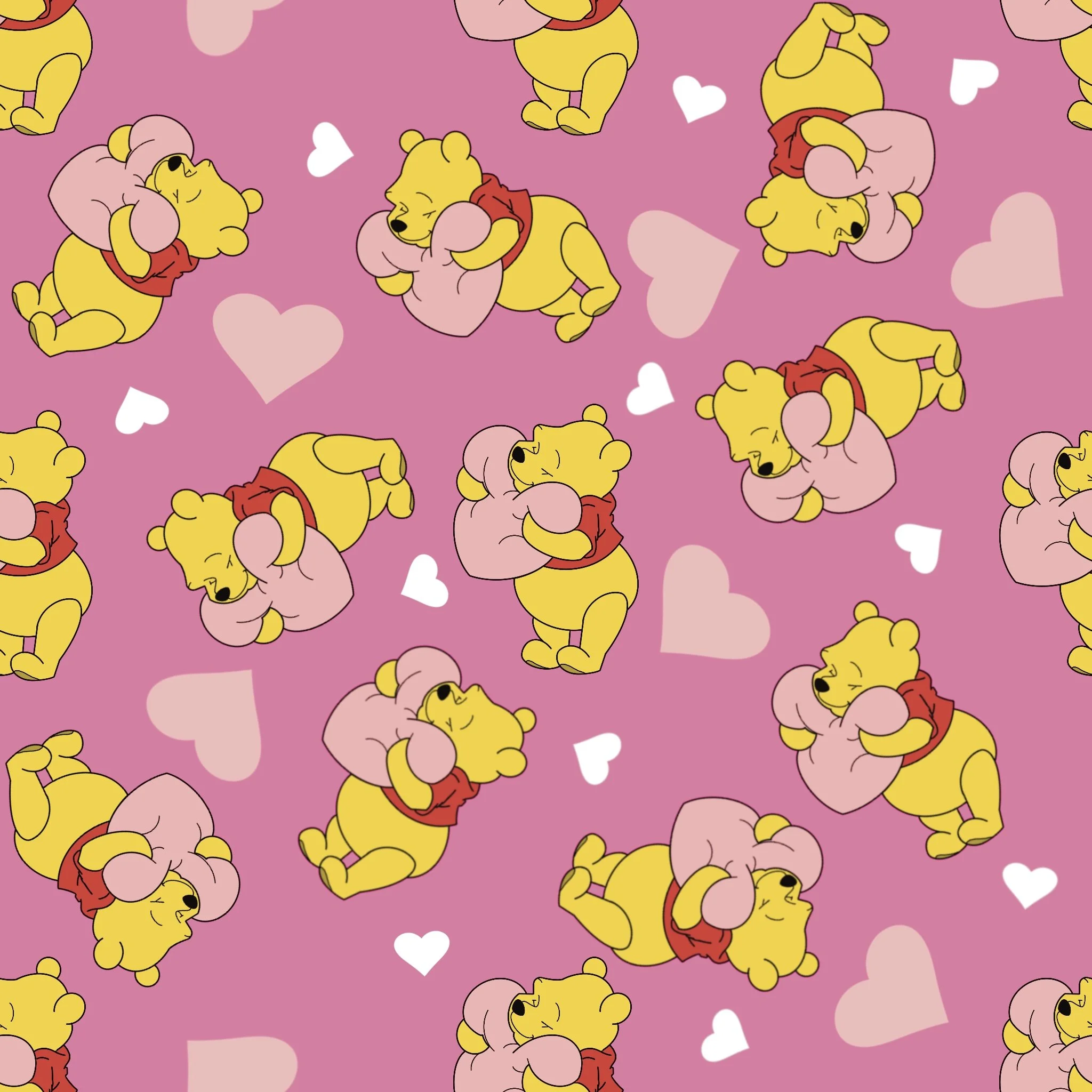 PREORDER - ROUND 33 - SCRUB TOP - 6000 WINNIE CUDDLES