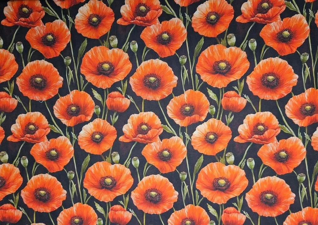 Scrub Top - Poppy Vigil