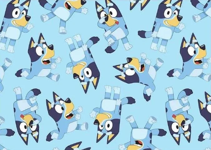 Scrub Top - Size S - Bluey