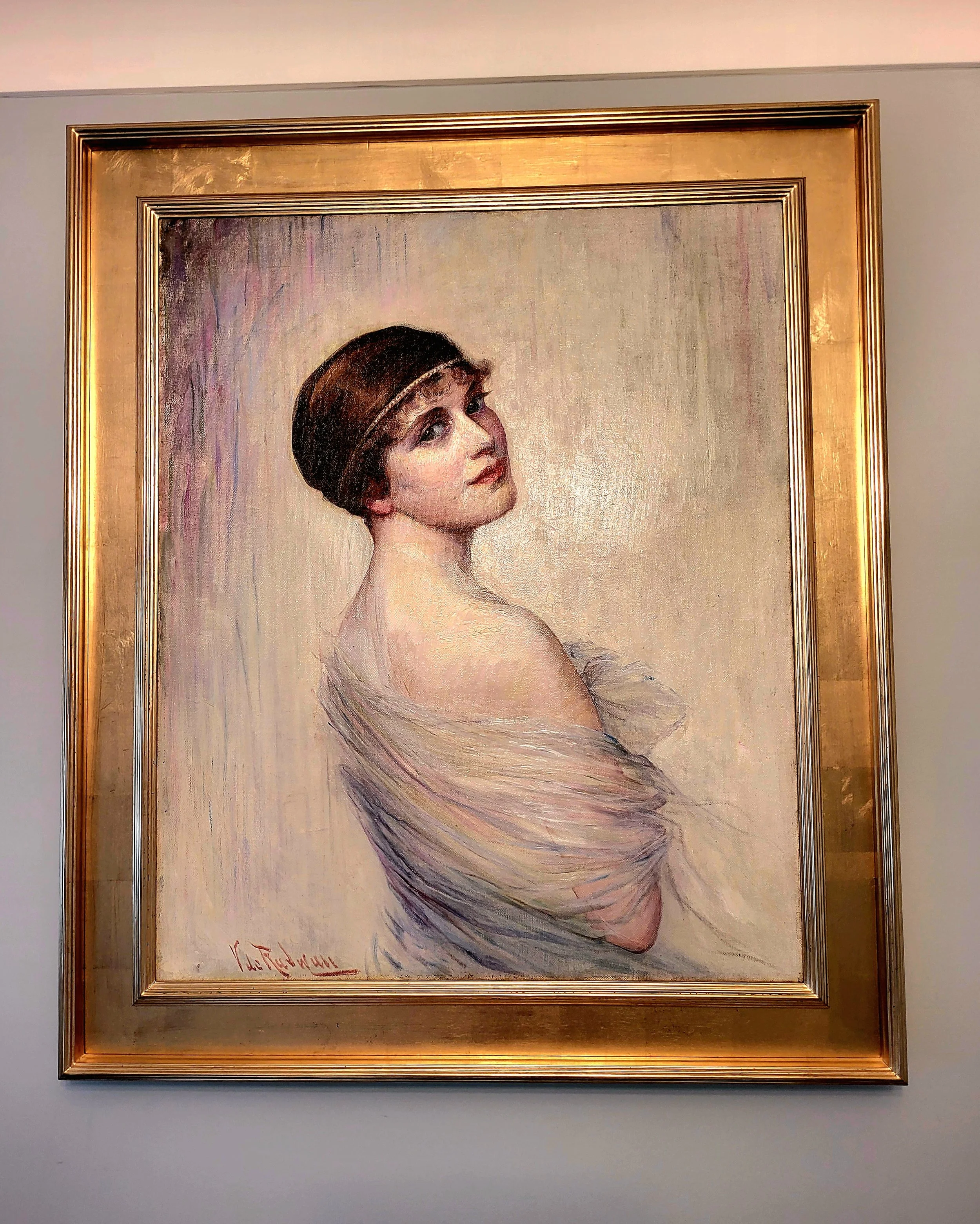 Art Deco Portrait of a Lady (c. 1930s)