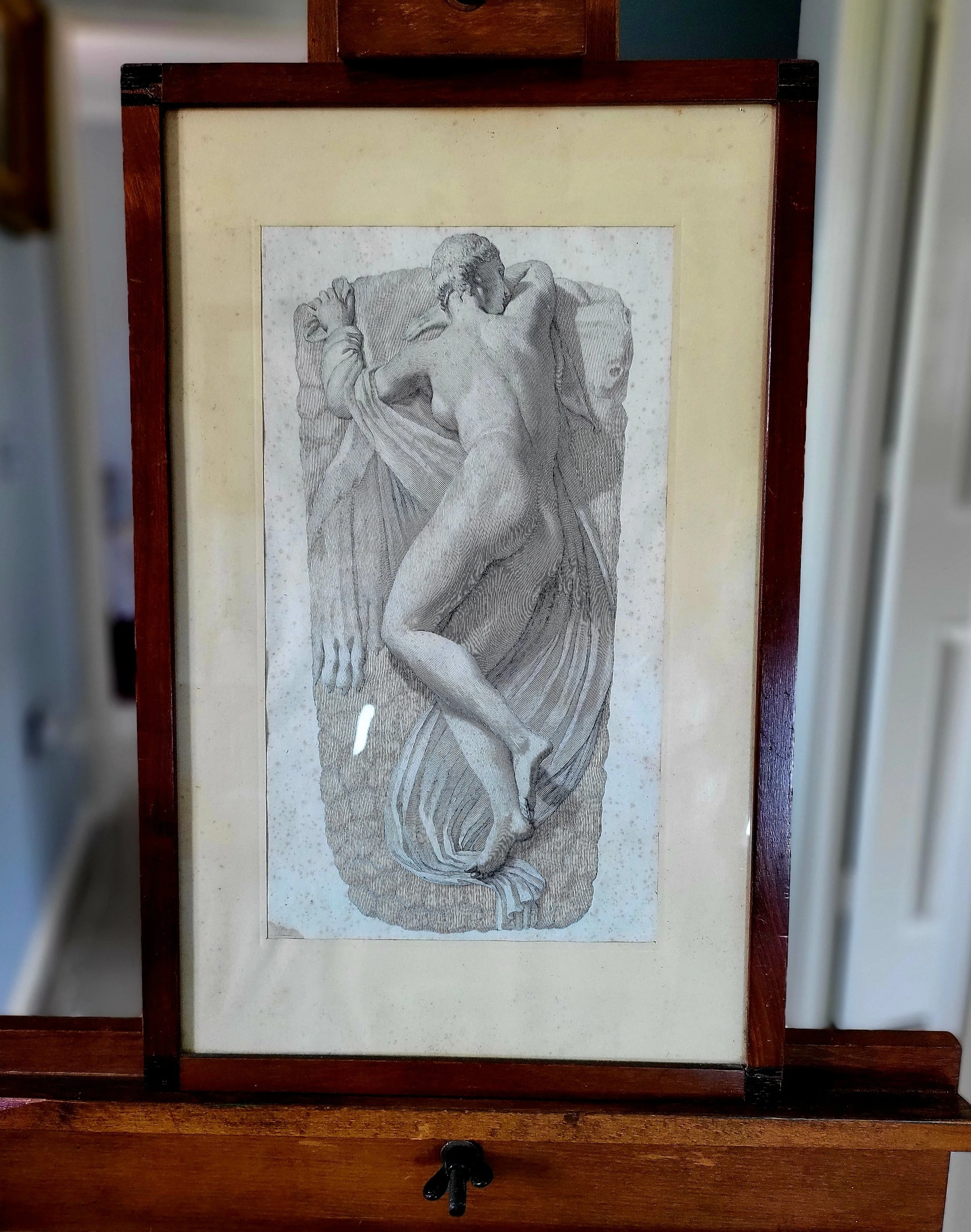The Sculpted Line: An 18th-Century Testament to Form