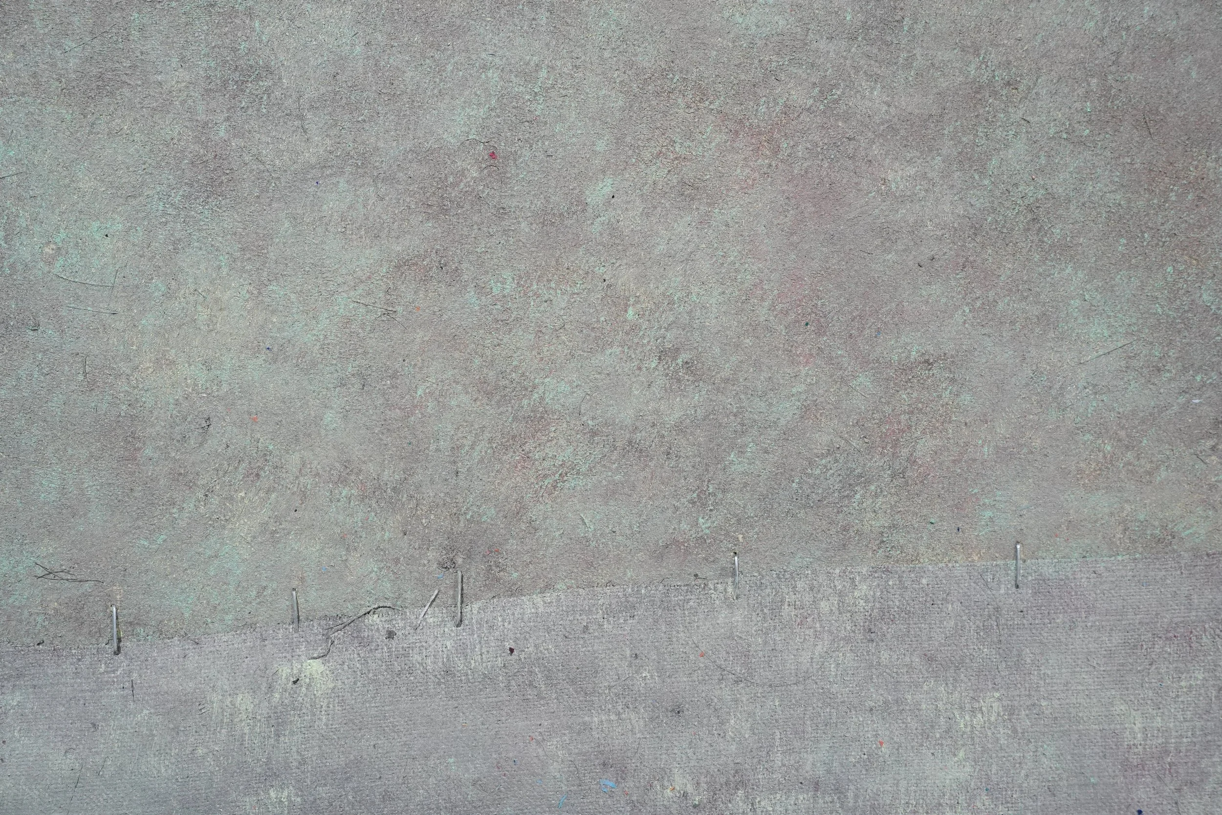 Yesterday’s Cut / 어제의 절단, 2026, oil on canvas, 28 × 41 cm