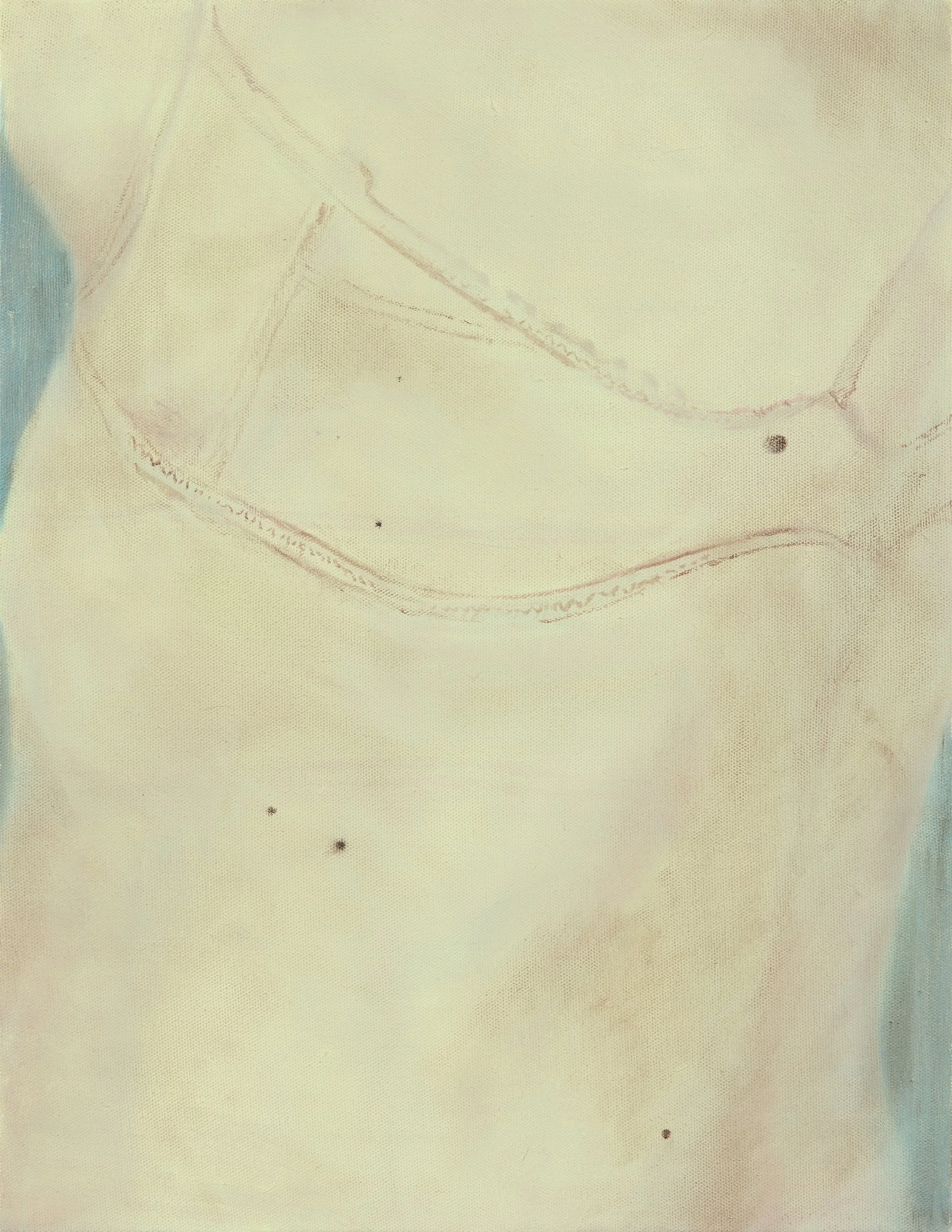 Unconditionally We Meet / 우리는 무 조건, 2025, oil on canvas, 53 × 41 cm