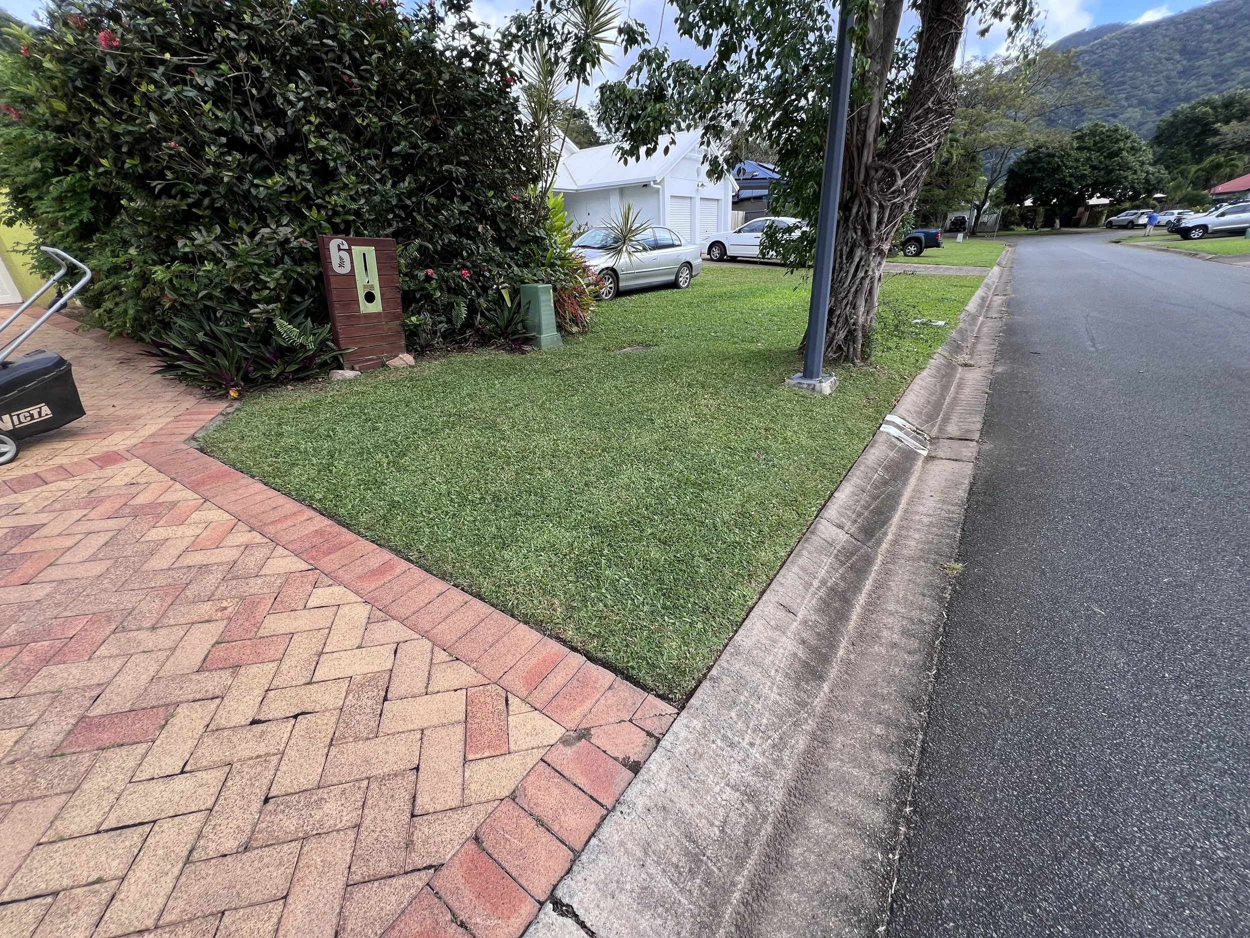 After - front lawn 