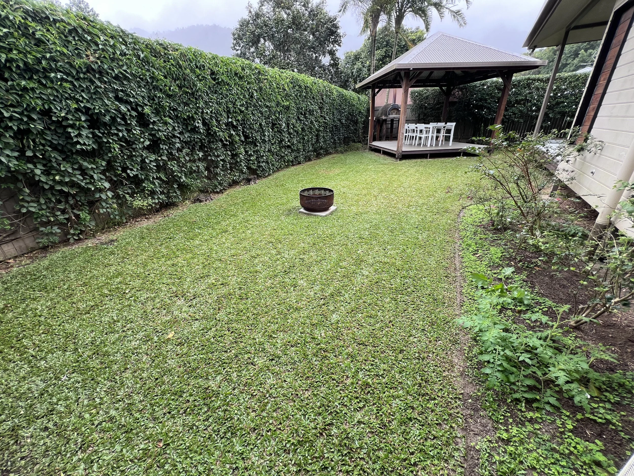 After - back lawn 