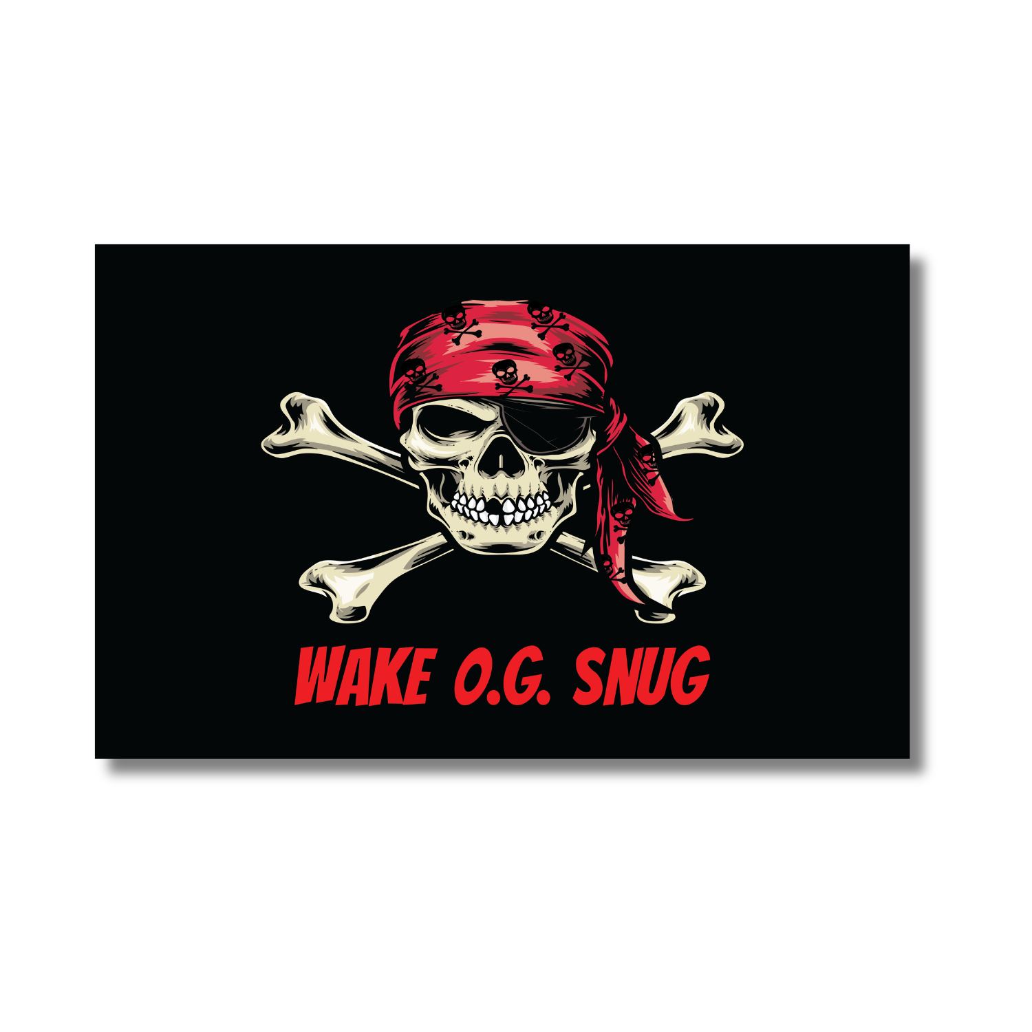 Custom Skull Flag