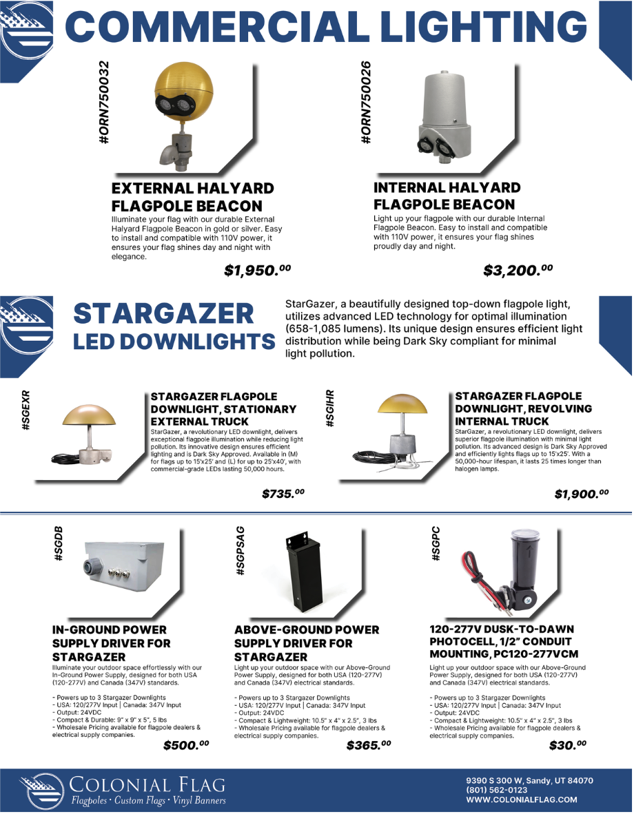 Commercial Lighting Flyer
