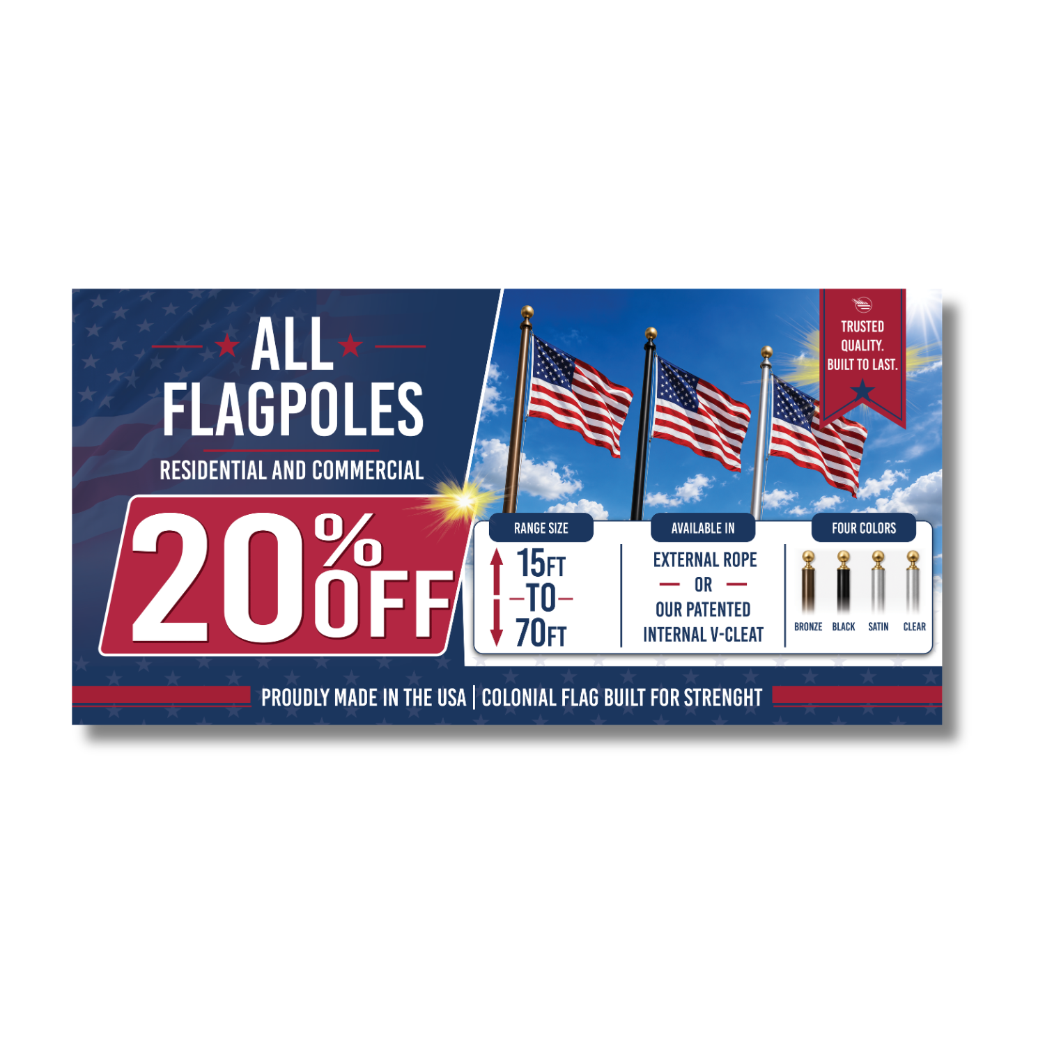 Flagpoles Ad
