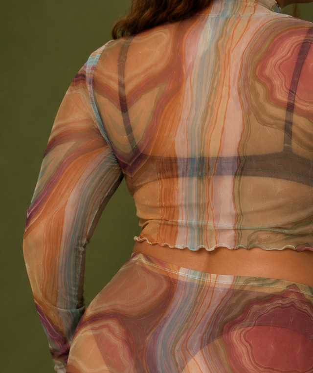 Where Rivers Meet | Sheer Mesh Set