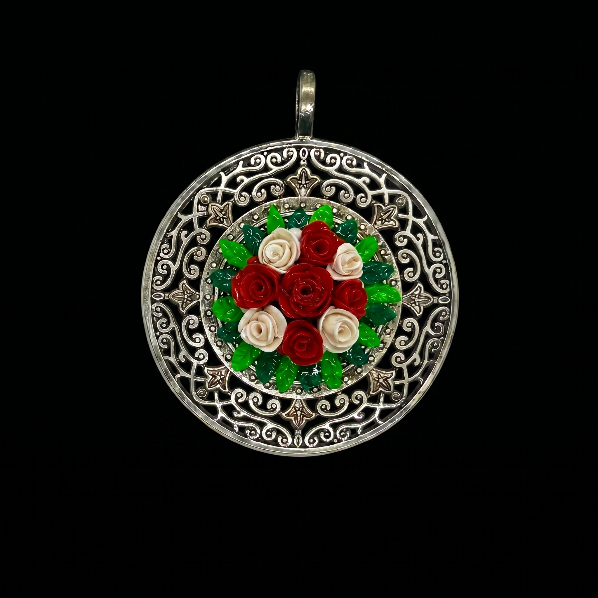 Rose Garden, May White And Red Roses Be Together Always (Unity)