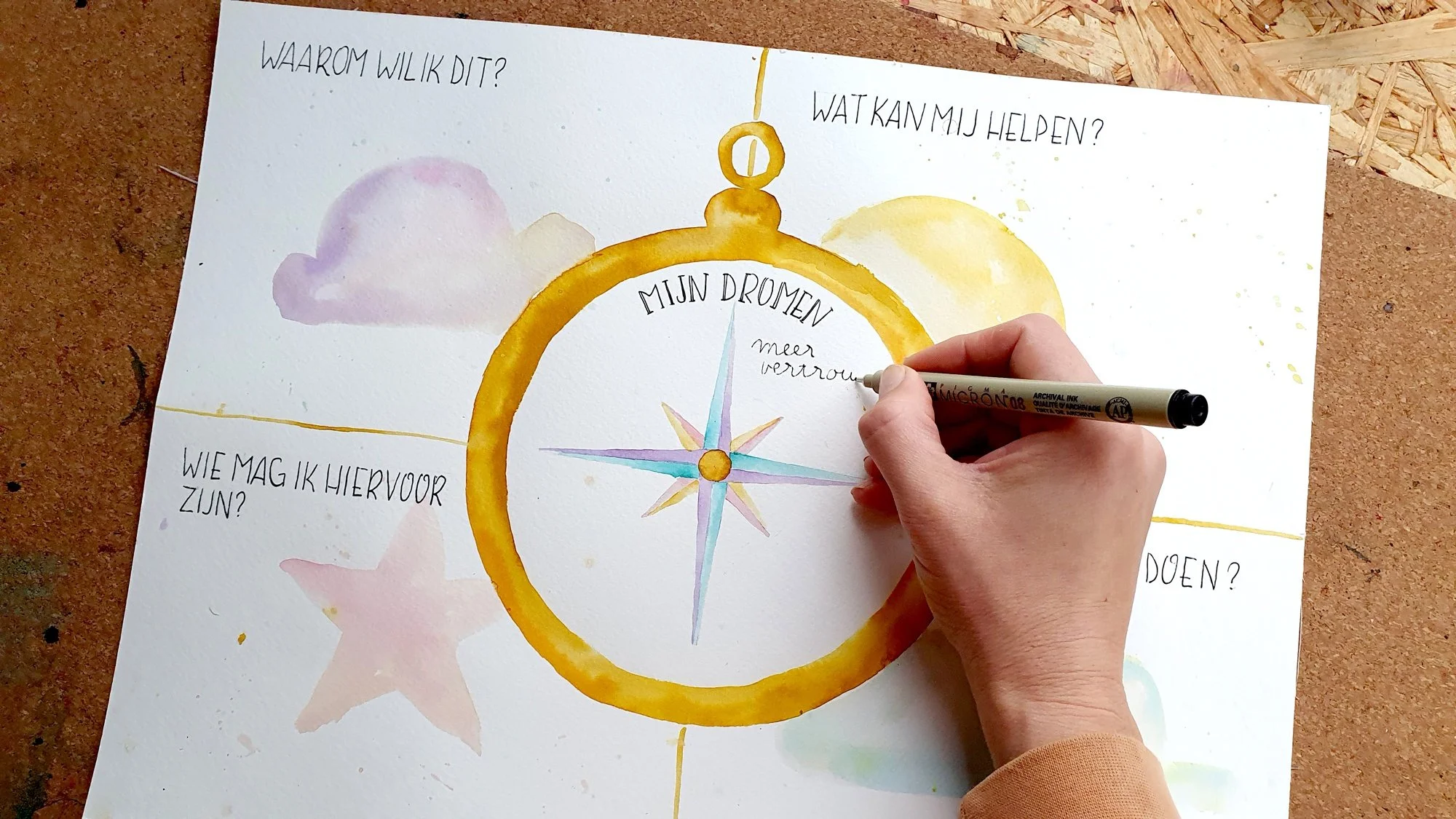 Gratis betoverende droombord printable!