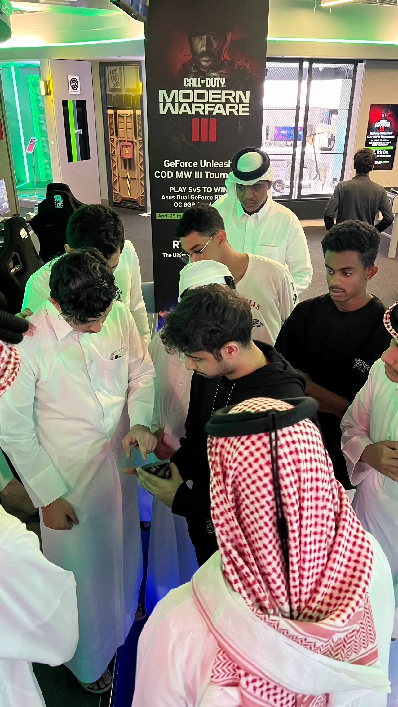 Smartgama hosted a Call of Duty: Modern Warfare 2 esports tournament in Qatar, Sponsored by NVIDIA GeForce, becoming one of the first locally organized gaming events in Qatar to be sponsored by a global tech brand.