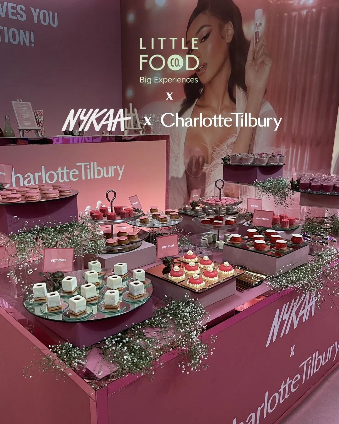 A peek into a Little Food Co. catering event for Nykaa x Charlotte Tilbury

From brand launches and activations to corporate events and community gatherings, we create menus tailored to your event and guests.

Planning your next brand event? Cater wi