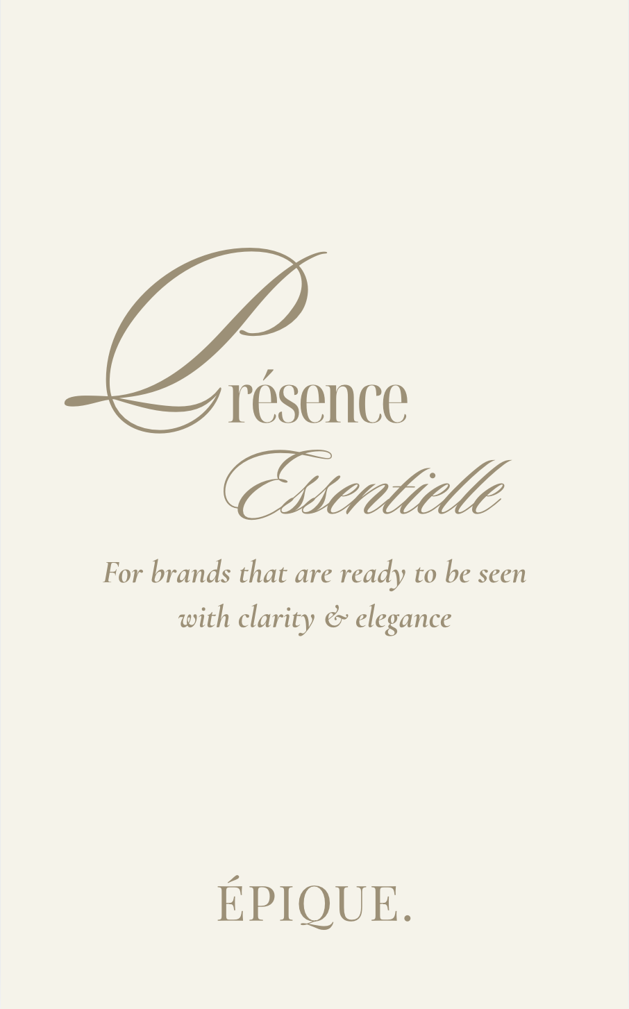 Présence Essentielle