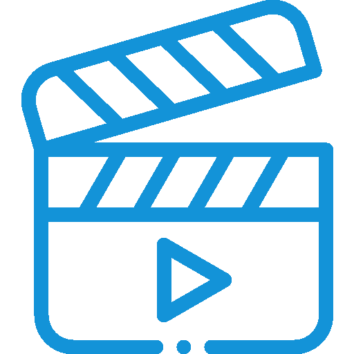 movie cut symbol 