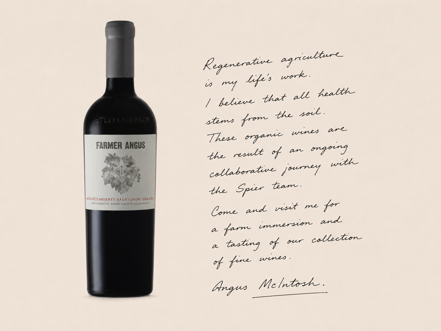 Some of the most read words Gosh! has ever written appear on the back of a wine bottle. From Spier cans and Cap Classique to export wines - Saltress, Everlight, Blue Water Sauvignon Blanc and Capelands - and Farmer Angus wines, back label copy is a d
