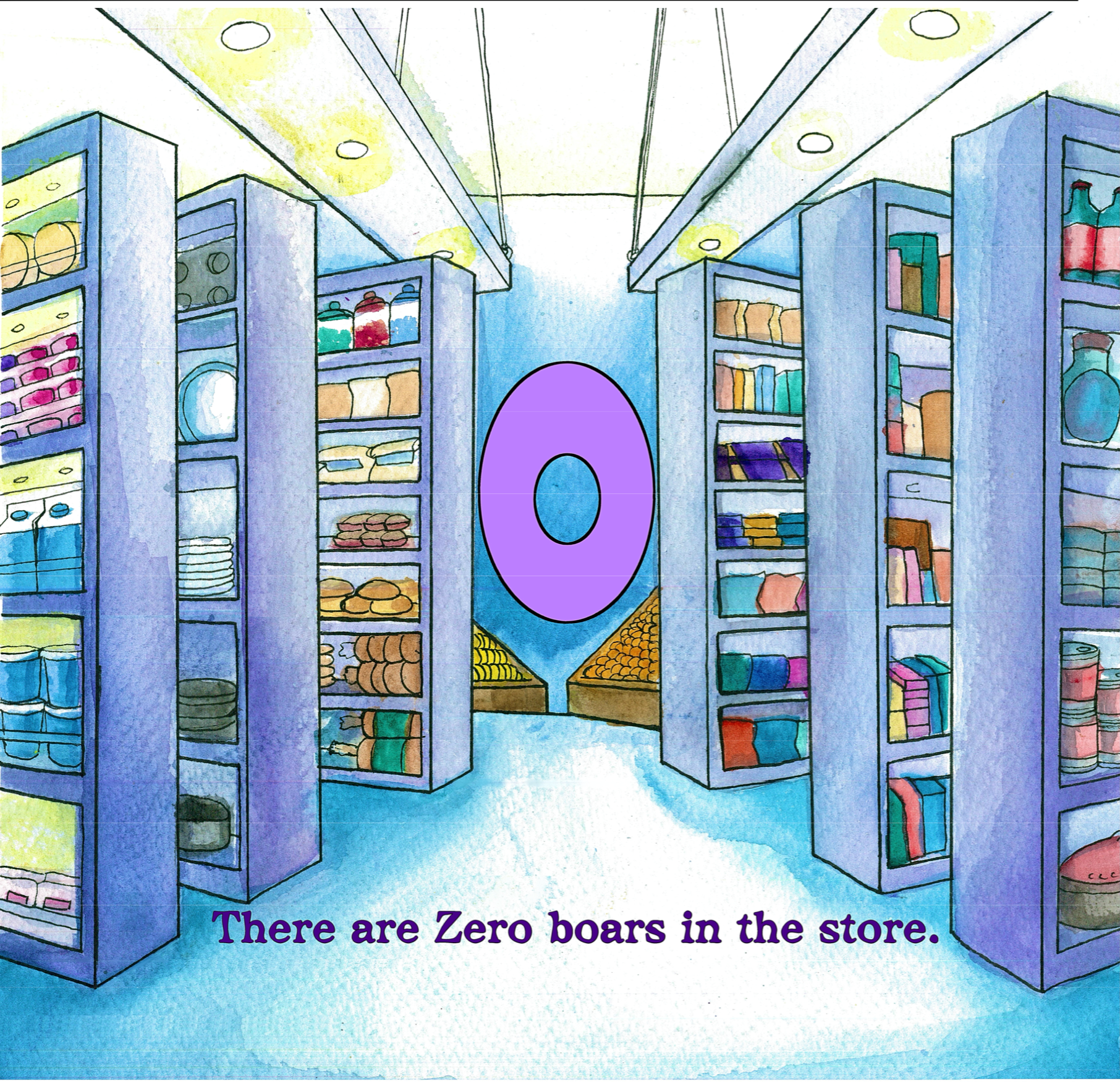 Page 1: There are zero boars in the store