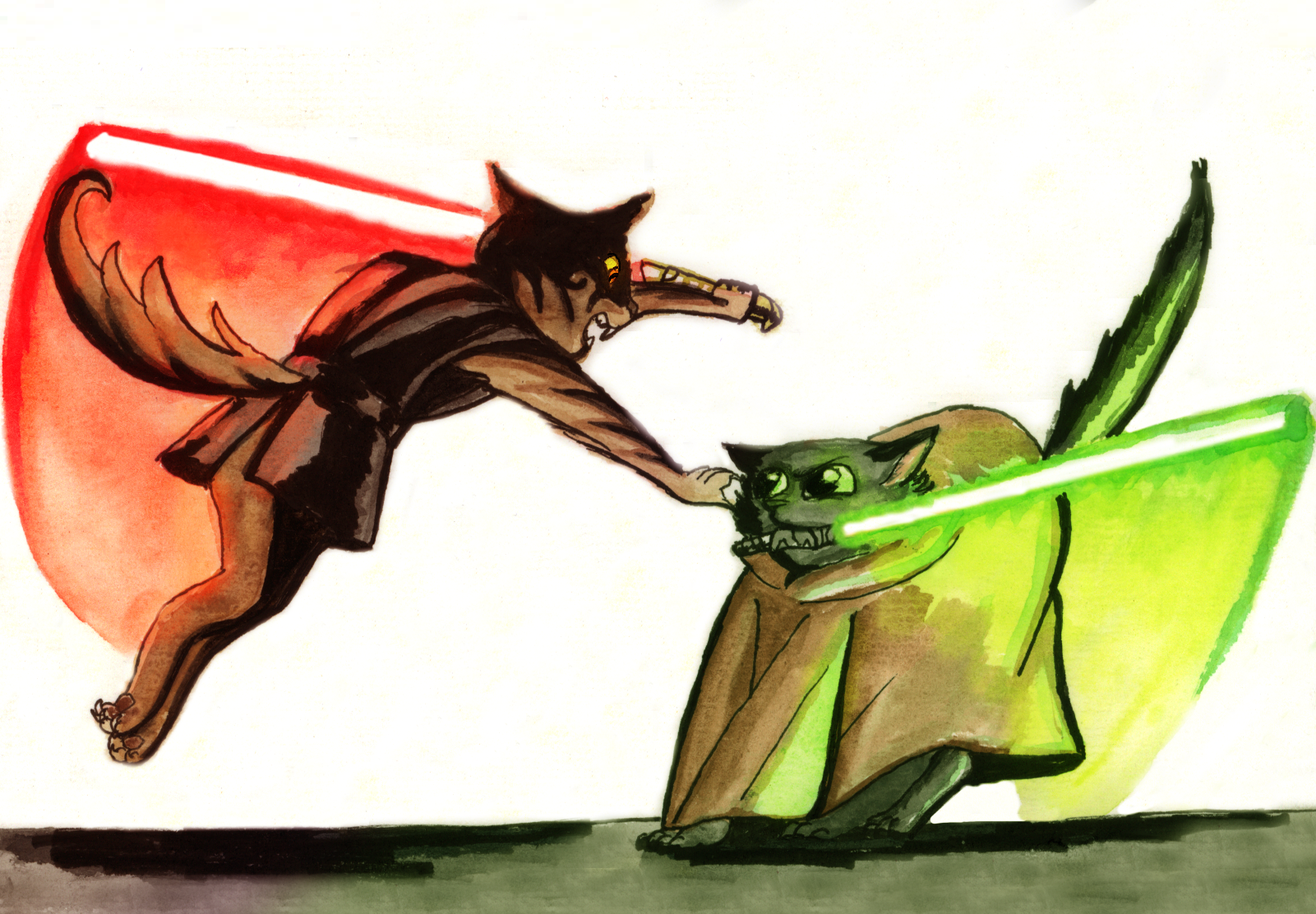 5: Lightsaber Fight (Star Wars)