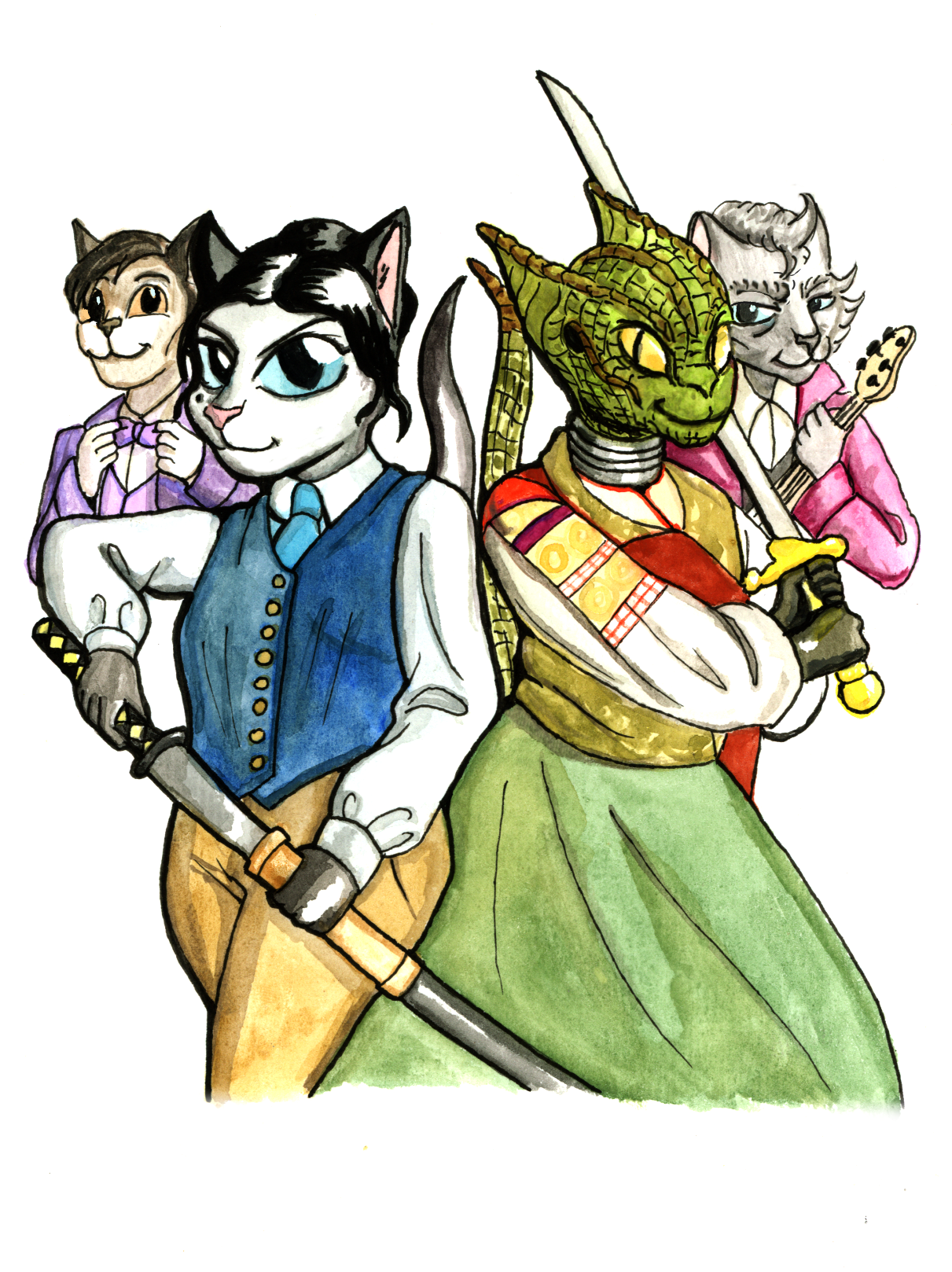 4: Jenny & Vastra (Doctor Who)