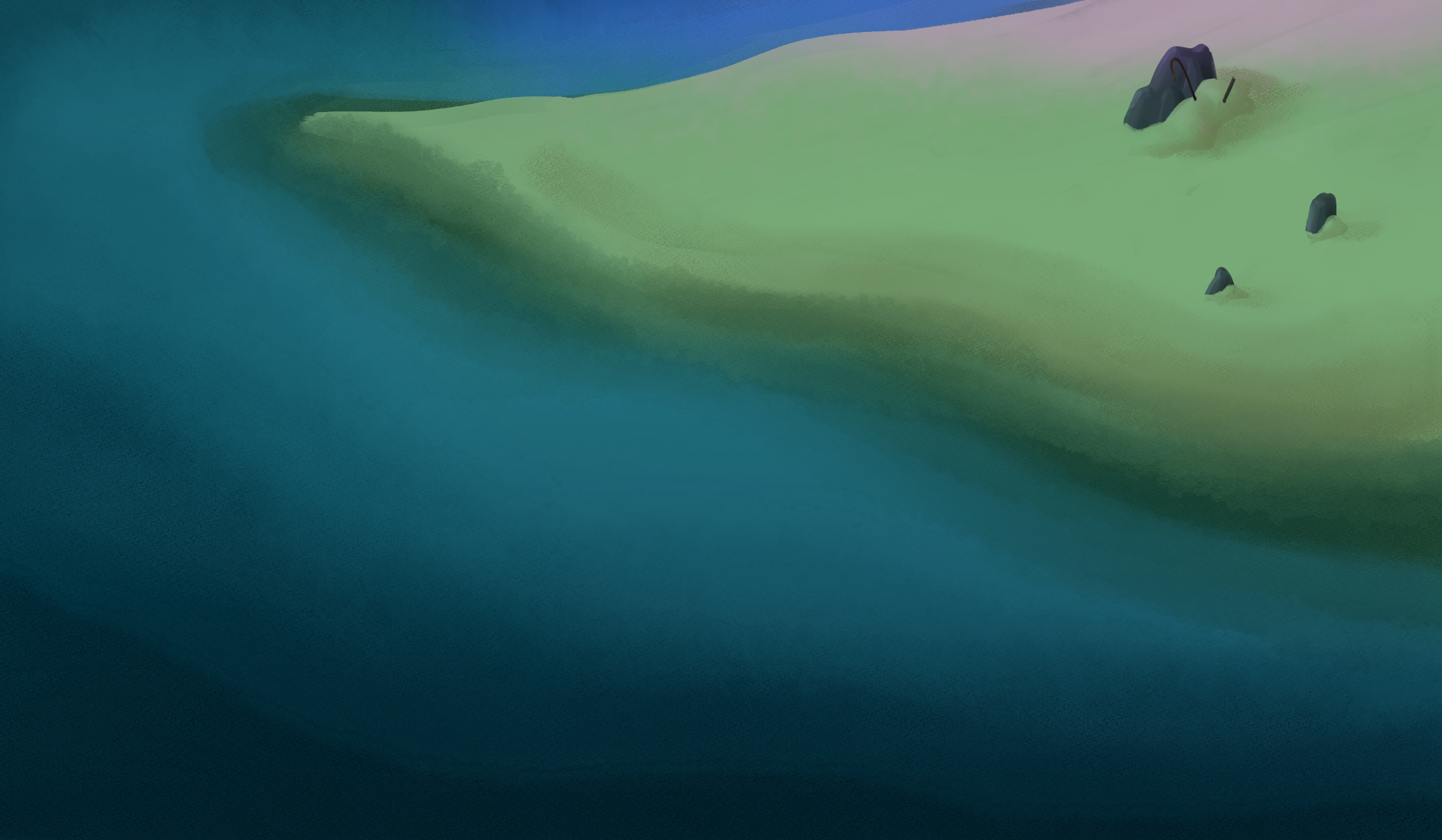 Scene 2 Shot 4 (Aerial View Beach)