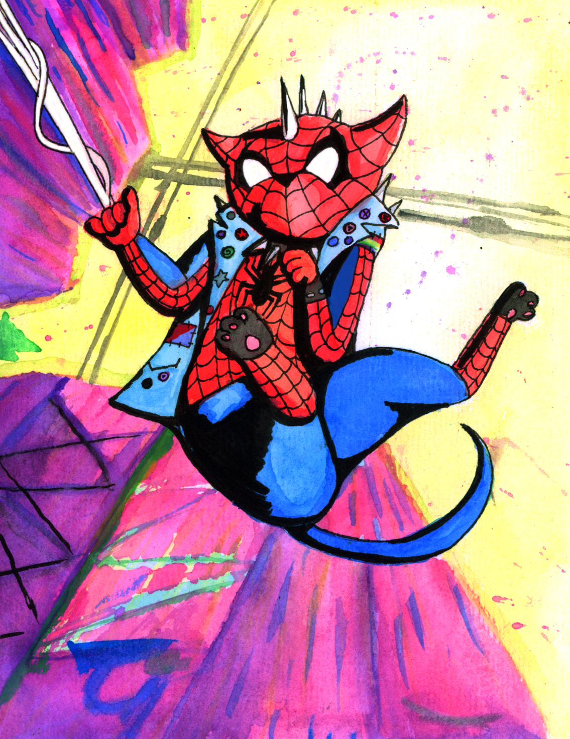 6: Spider-Cat (New Addition)