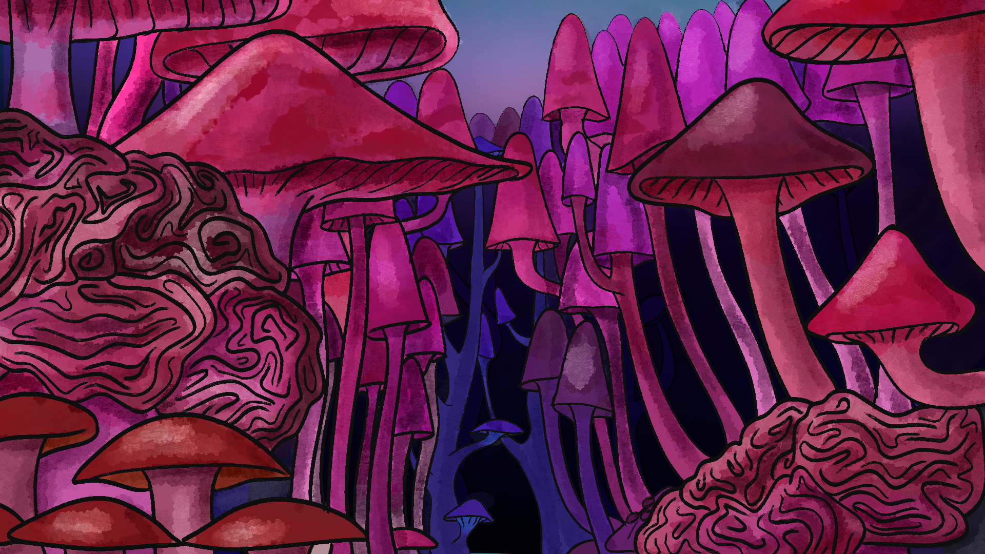 Scene 4 Shot 1 (Emerging from Forest)