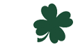 Green four-leaf clover