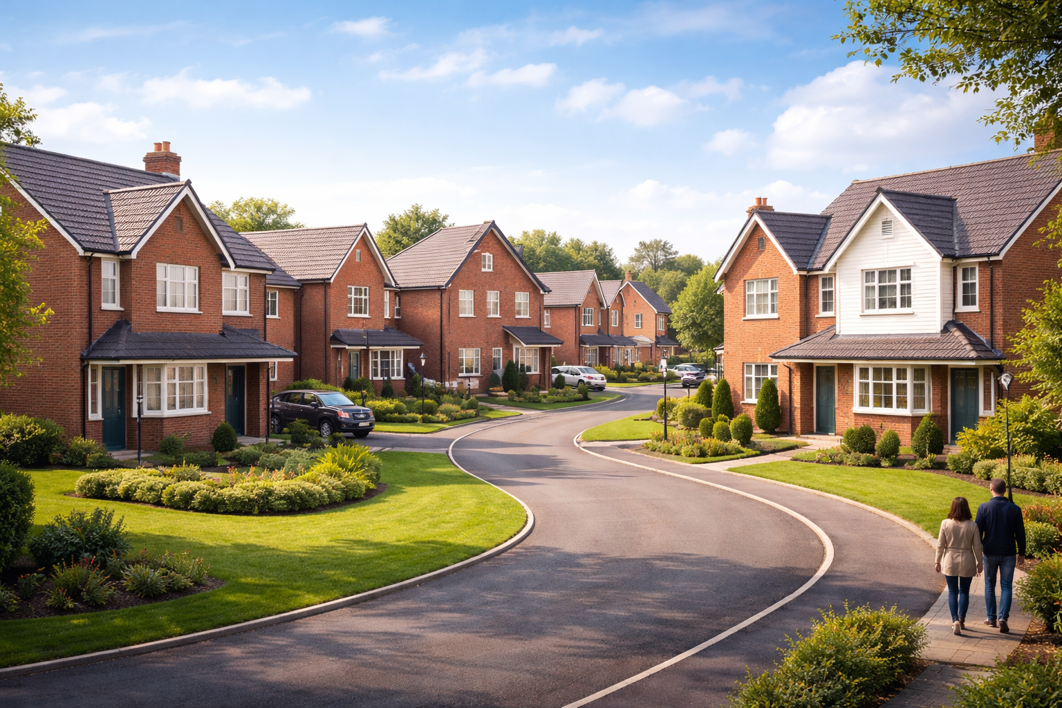 Sunny afternoon in a suburban estate.png
