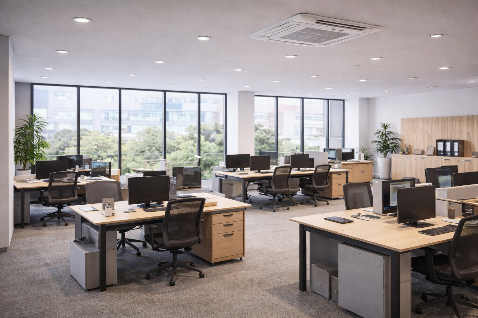 Modern office with natural light.png