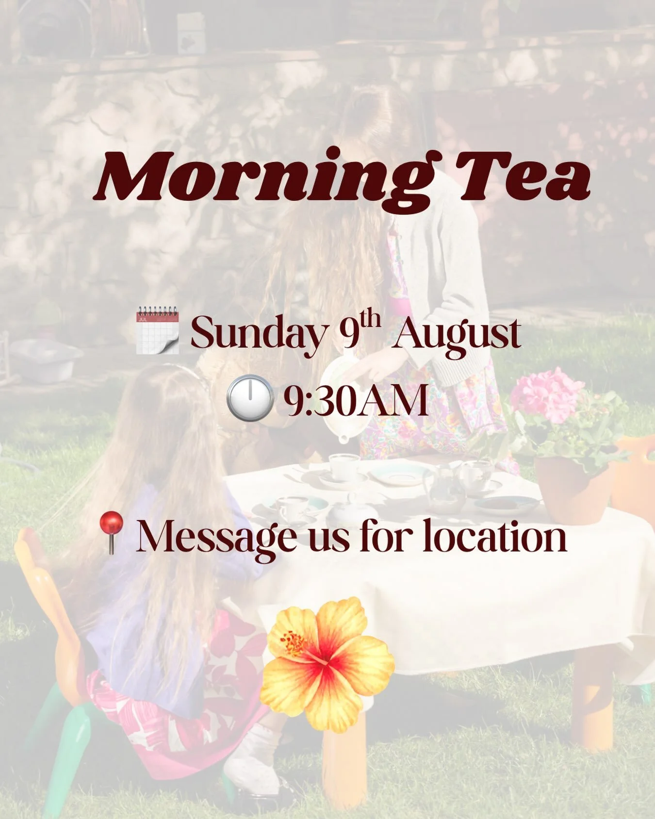 Wondering about our program?
Would you like to meet the mentors?
Do you want to connect with like-minded families?

 We would like to invite you to our Morning Tea ☕️ 
🌿Sunday 9th August 
🌿9:30am

Message us for the location.

We can&rsquo;t wait t