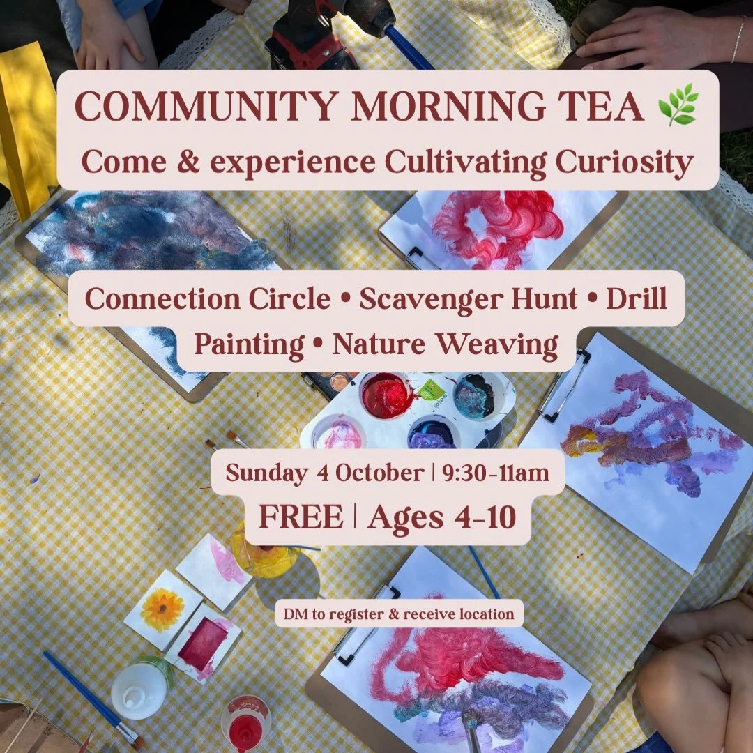 Community is a big part of what we&rsquo;re creating at Cultivating Curiosity 🌿

So we&rsquo;re bringing everyone together for our second Community Morning Tea 🤎

Whether you&rsquo;re already part of our CC community, you&rsquo;ve been following al