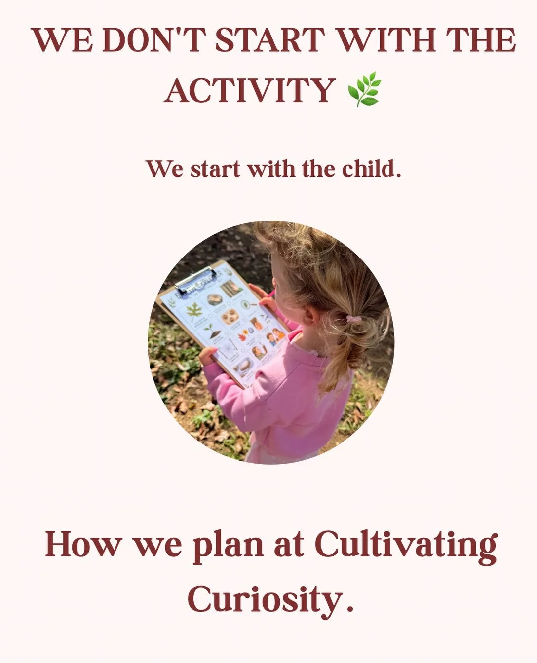 Deep in Term 4 planning over here 🌿 and I wanted to share a little of the thinking that goes on behind the fun.

We don&rsquo;t just plan activities we think the kids will love (although that part is pretty fun) 🤩 

We start with what we want to cu