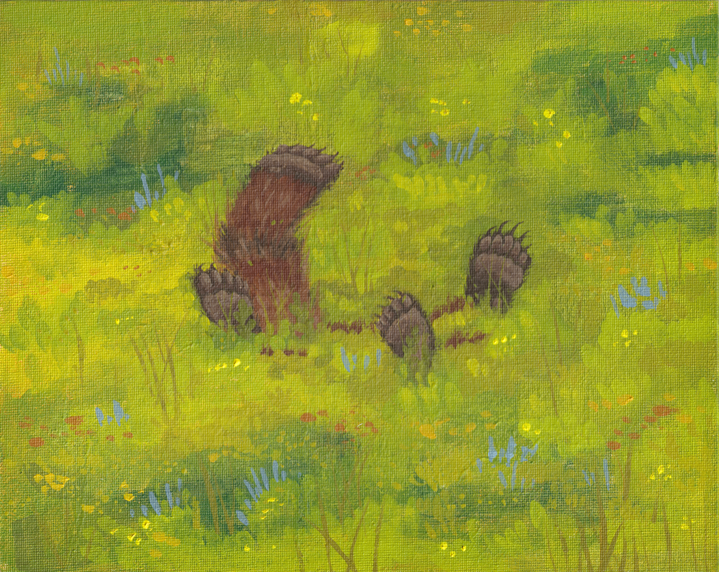 "Beary Sleepy" Fine art giclée print