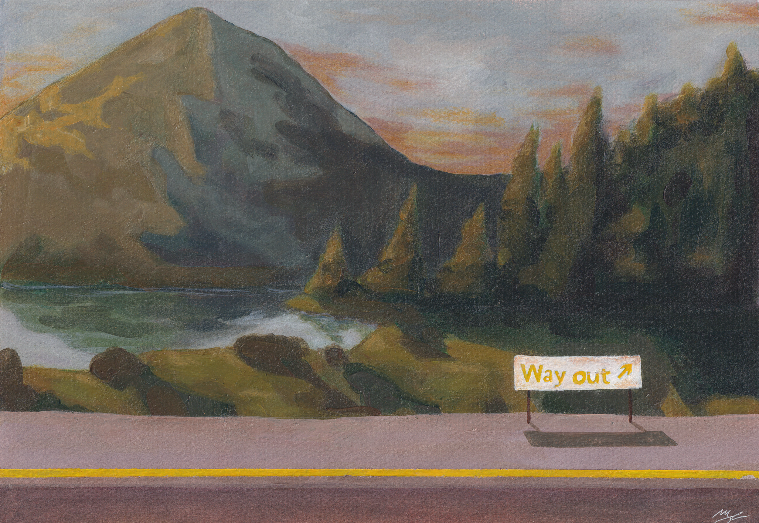 "I'd Like to Go Home Now" Fine art giclée print