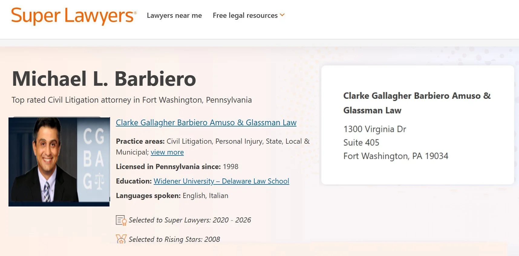 Congratulations to CGBAG 2026 Super Lawyer Honorees