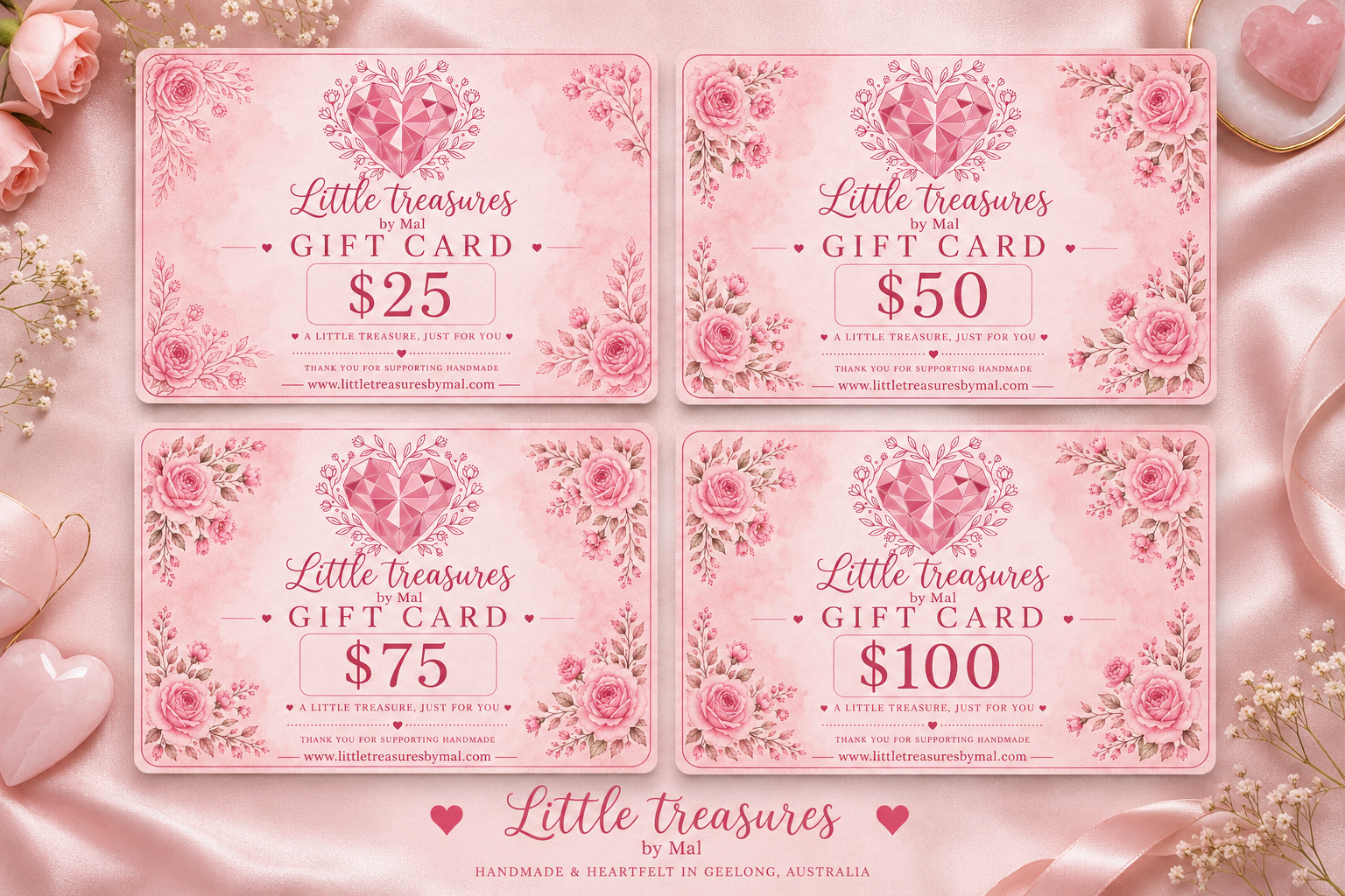 🎁 Little Treasures by Mal Gift Cards 🎁
