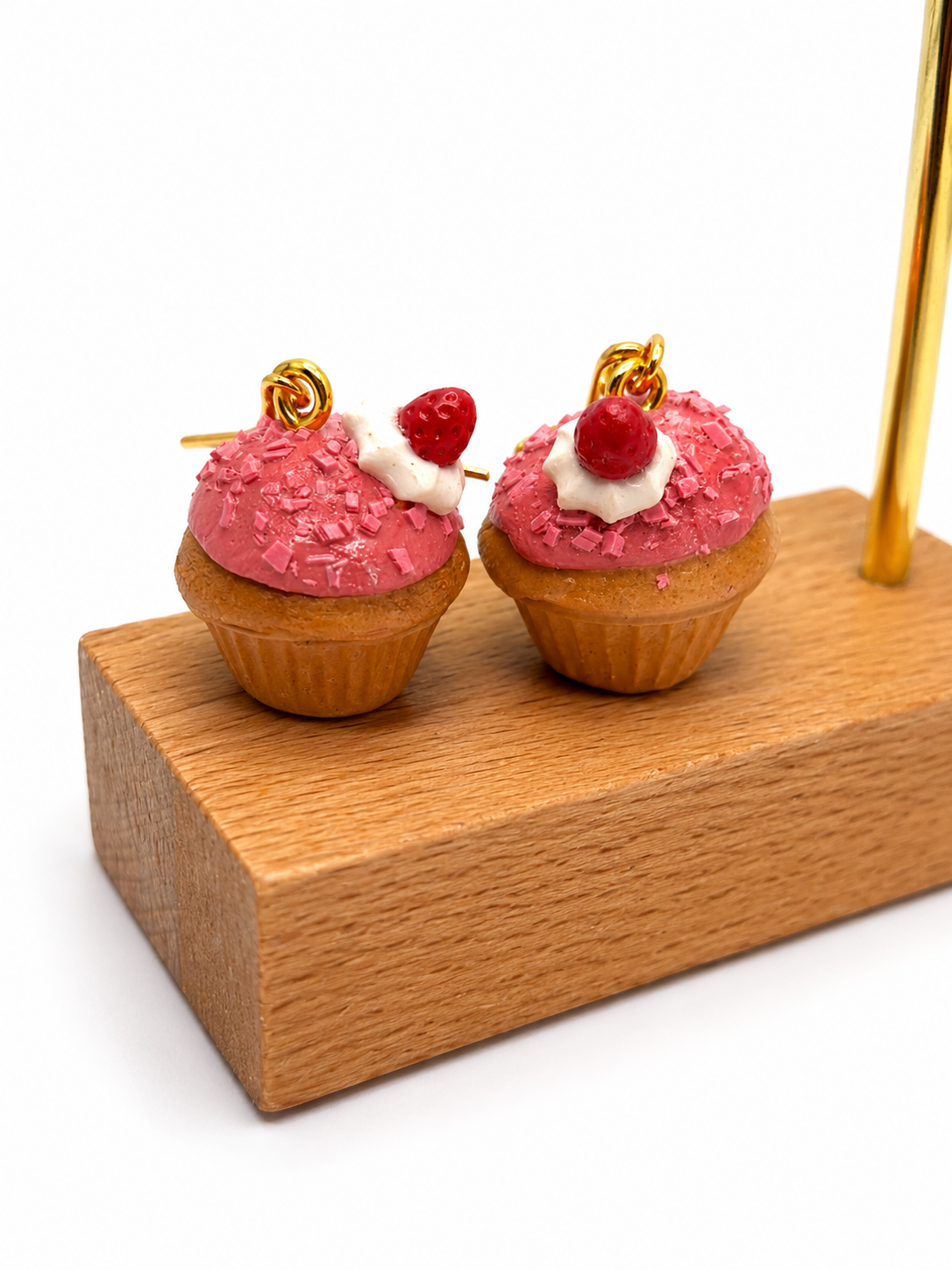 Pink Iced Cupcakes
