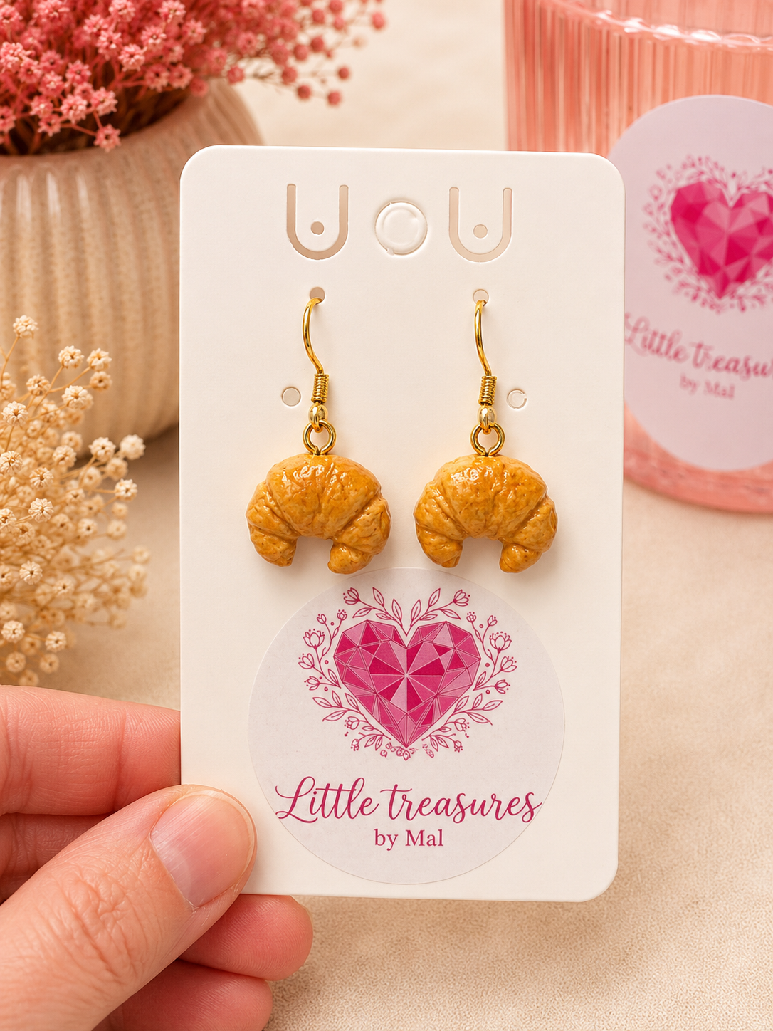 Croissant Earrings