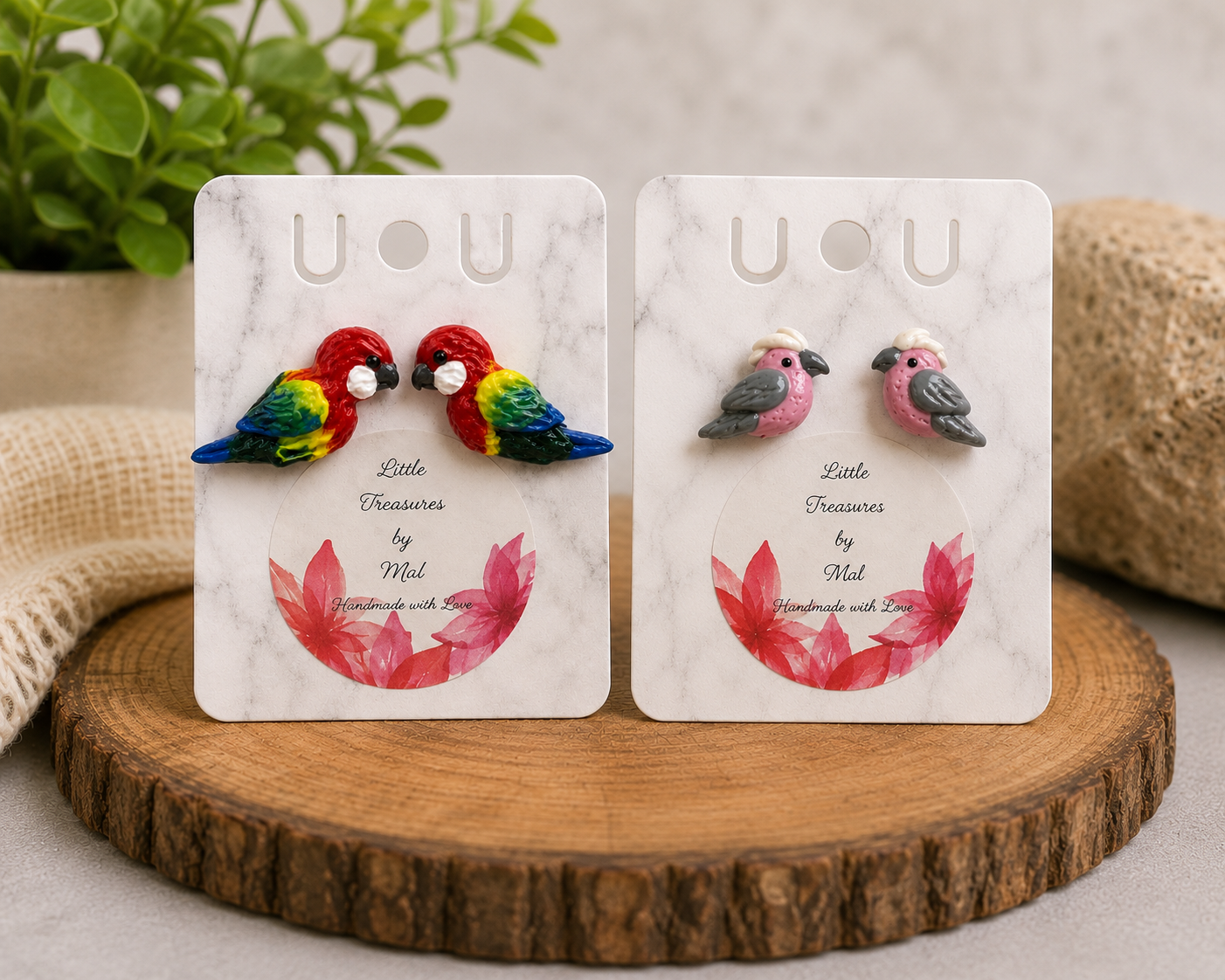 Parrot Studs